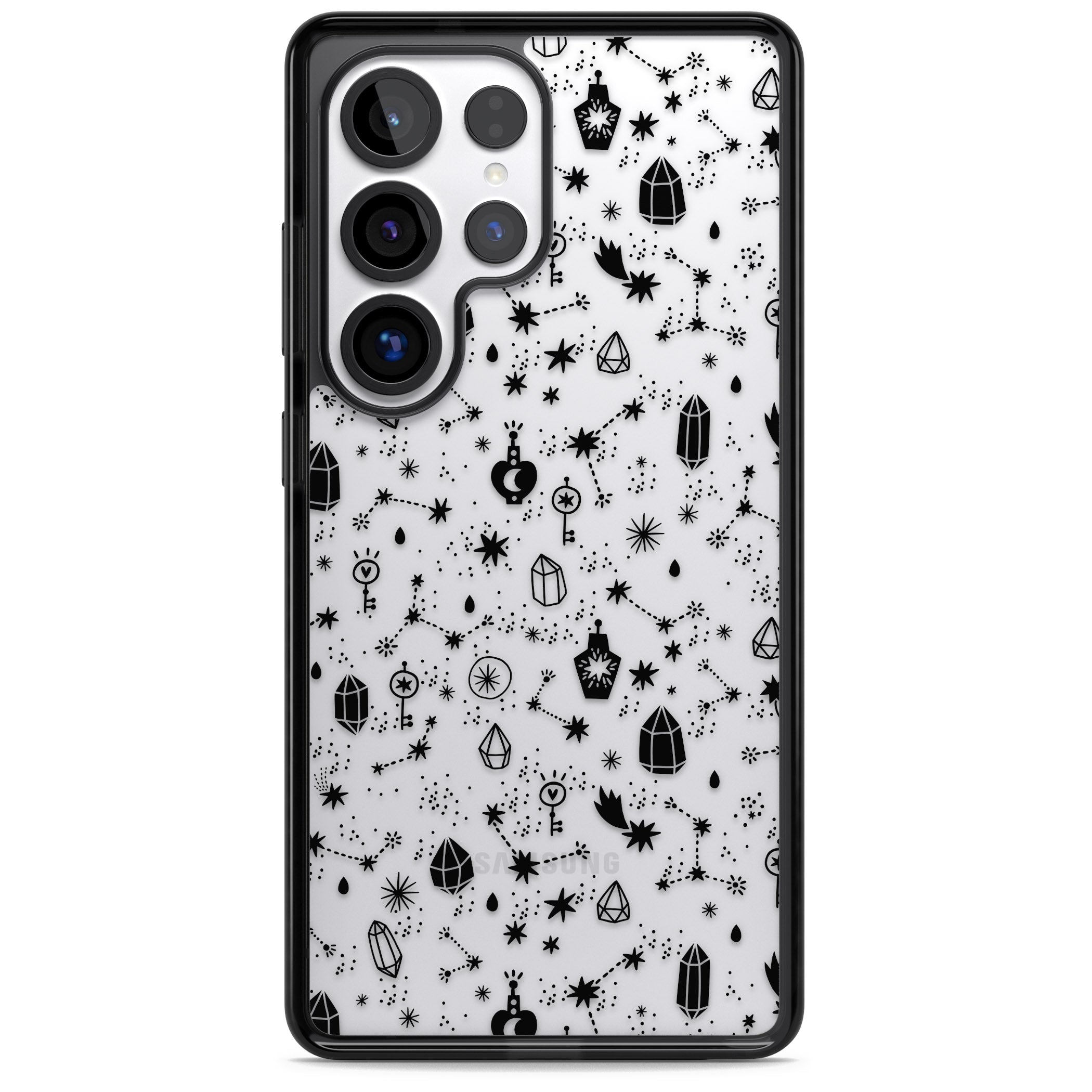 Black Cosmic Crystal