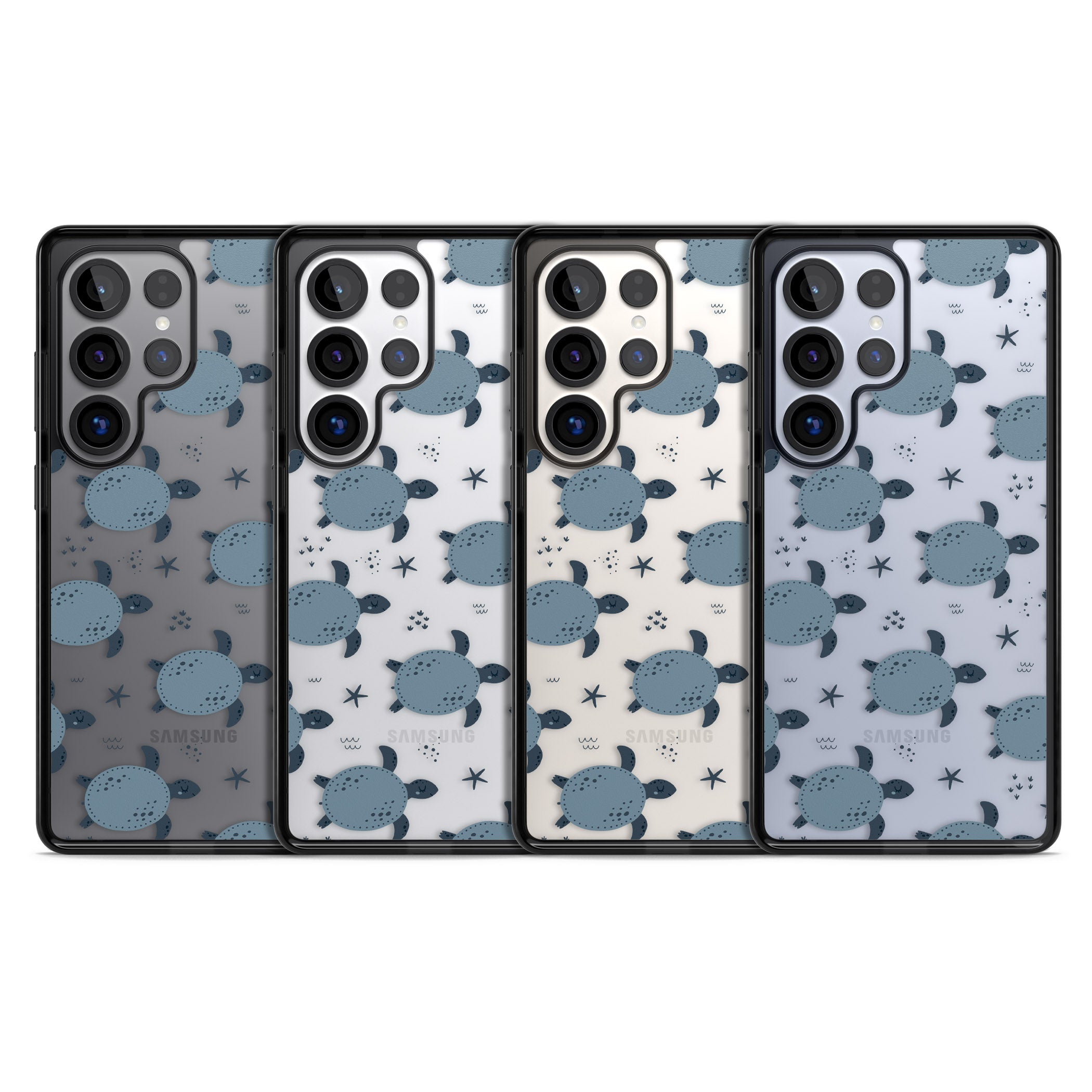 Under The Sea Patterns Sea Turtles (Clear)