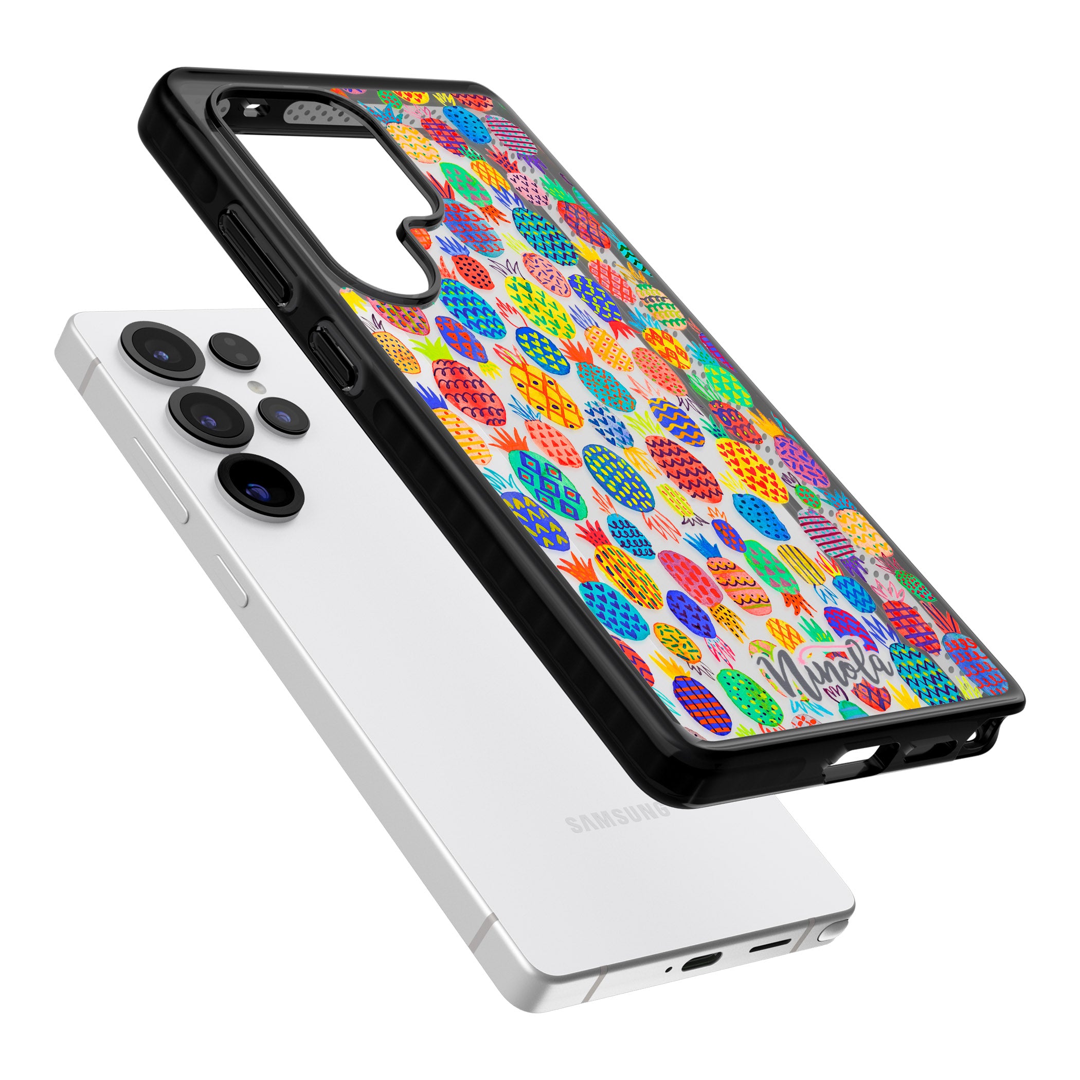 Vibrant Pineapple Pattern