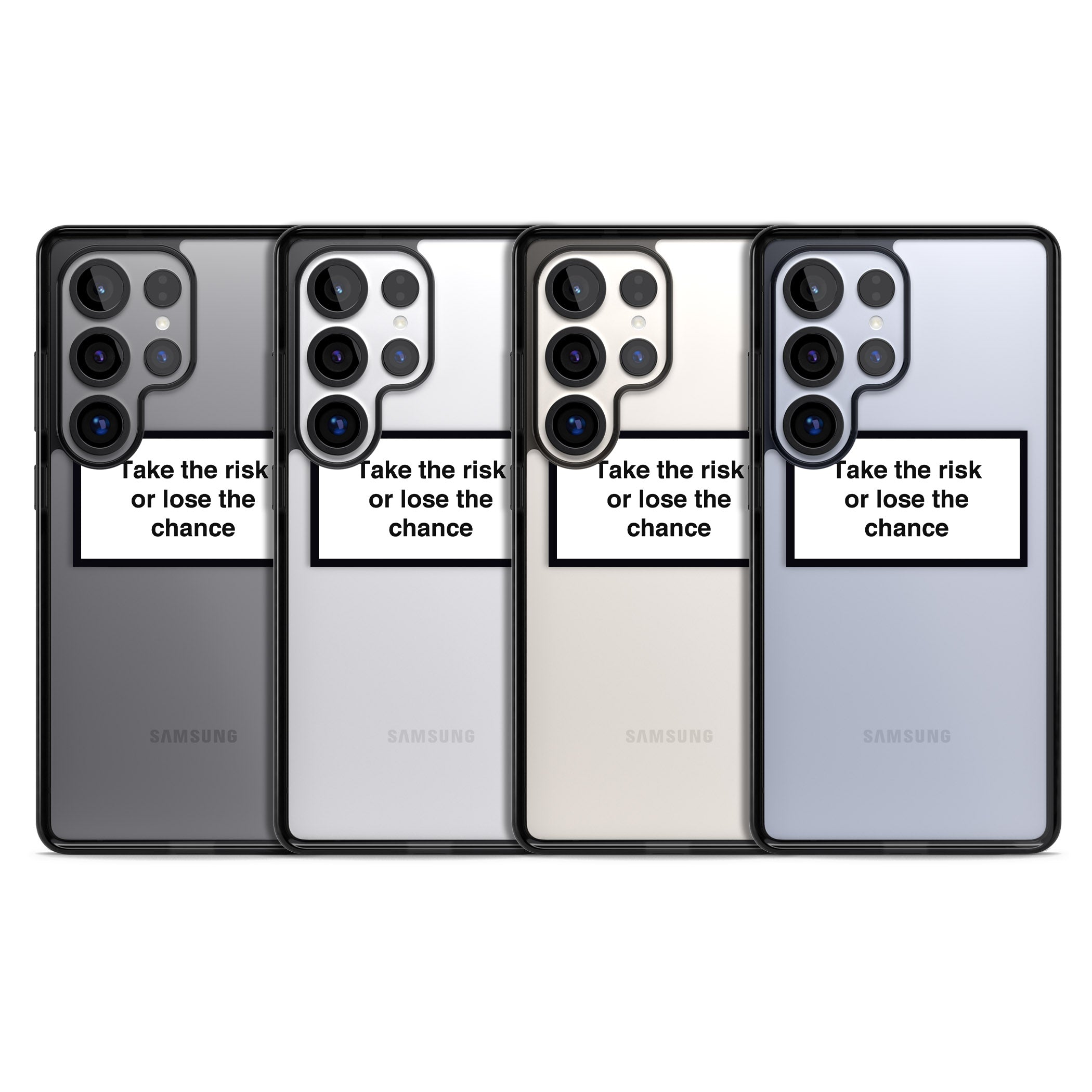 Take The Risk Or Lose The Chance