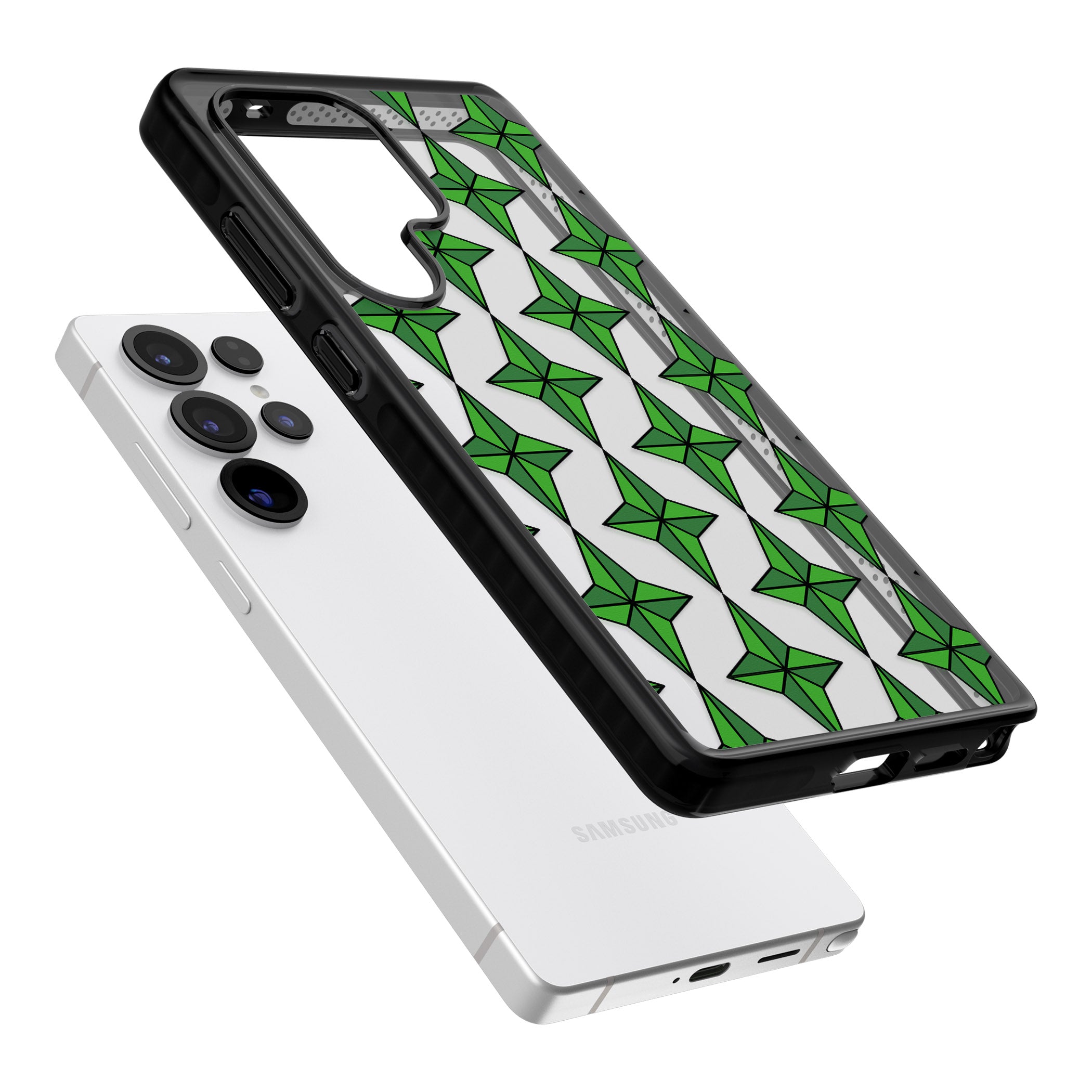 Emerald Stars Pattern (Clear)