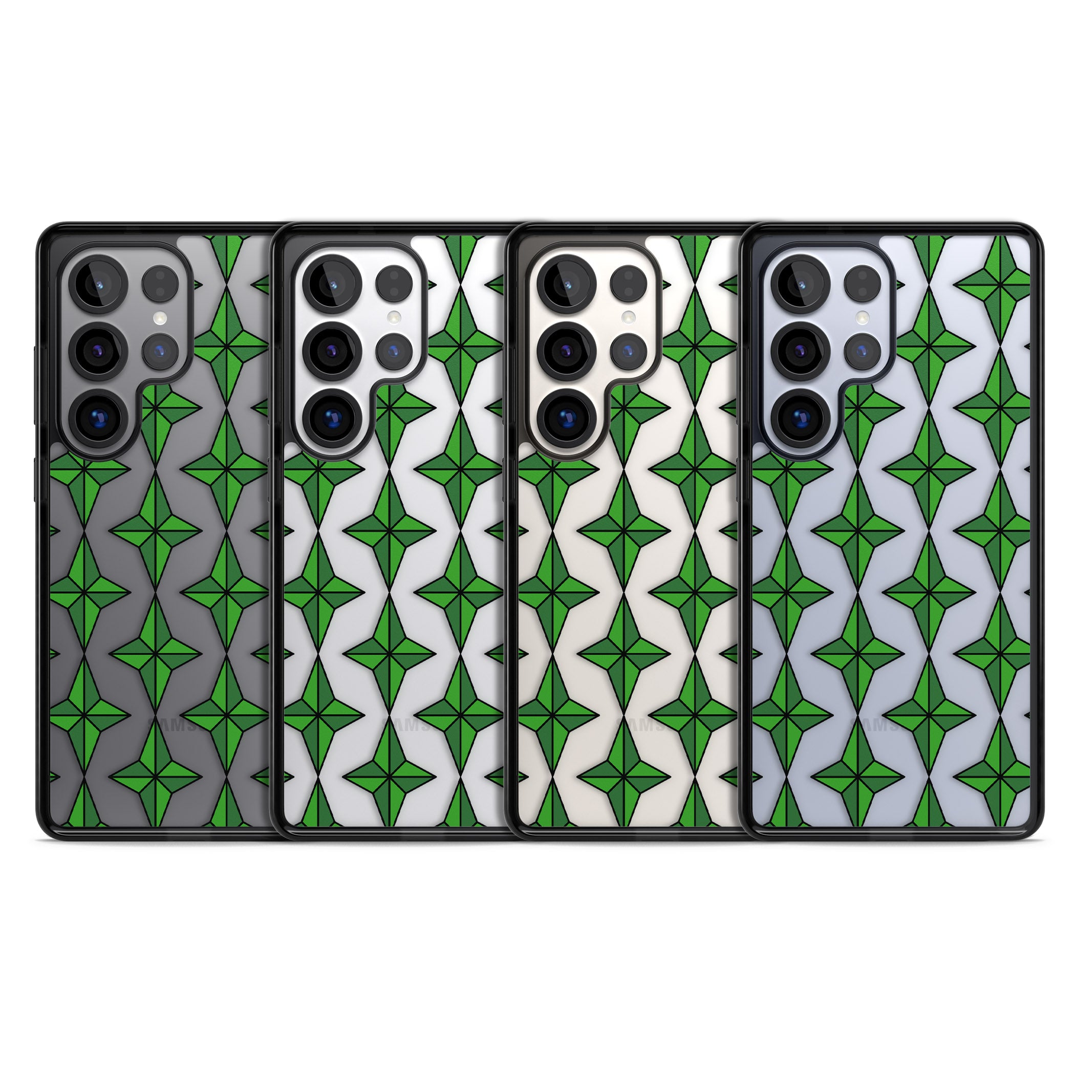 Emerald Stars Pattern (Clear)