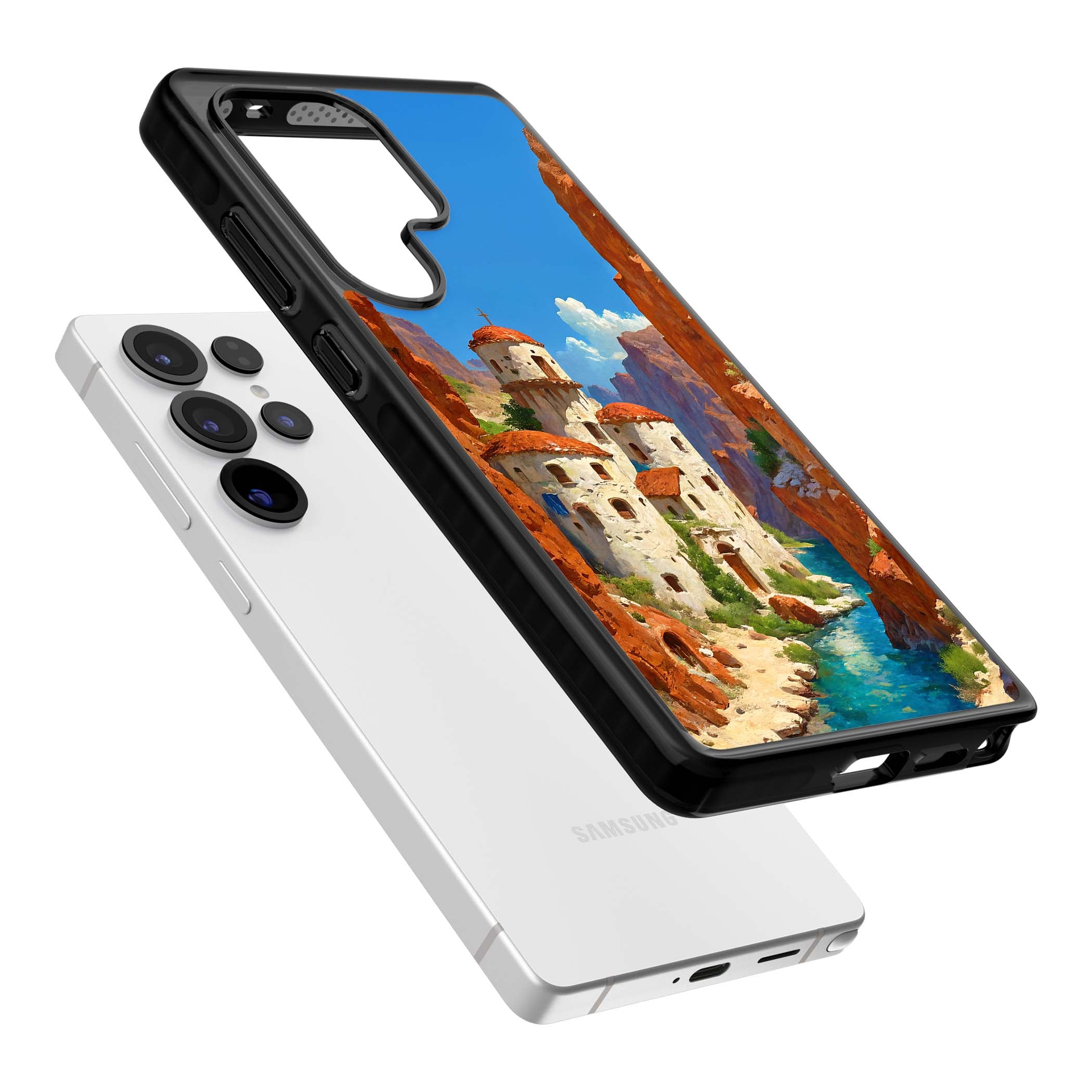 Canyon Haven for her iPhone case | Black Impact case for Samsung Galaxy S25 Ultra