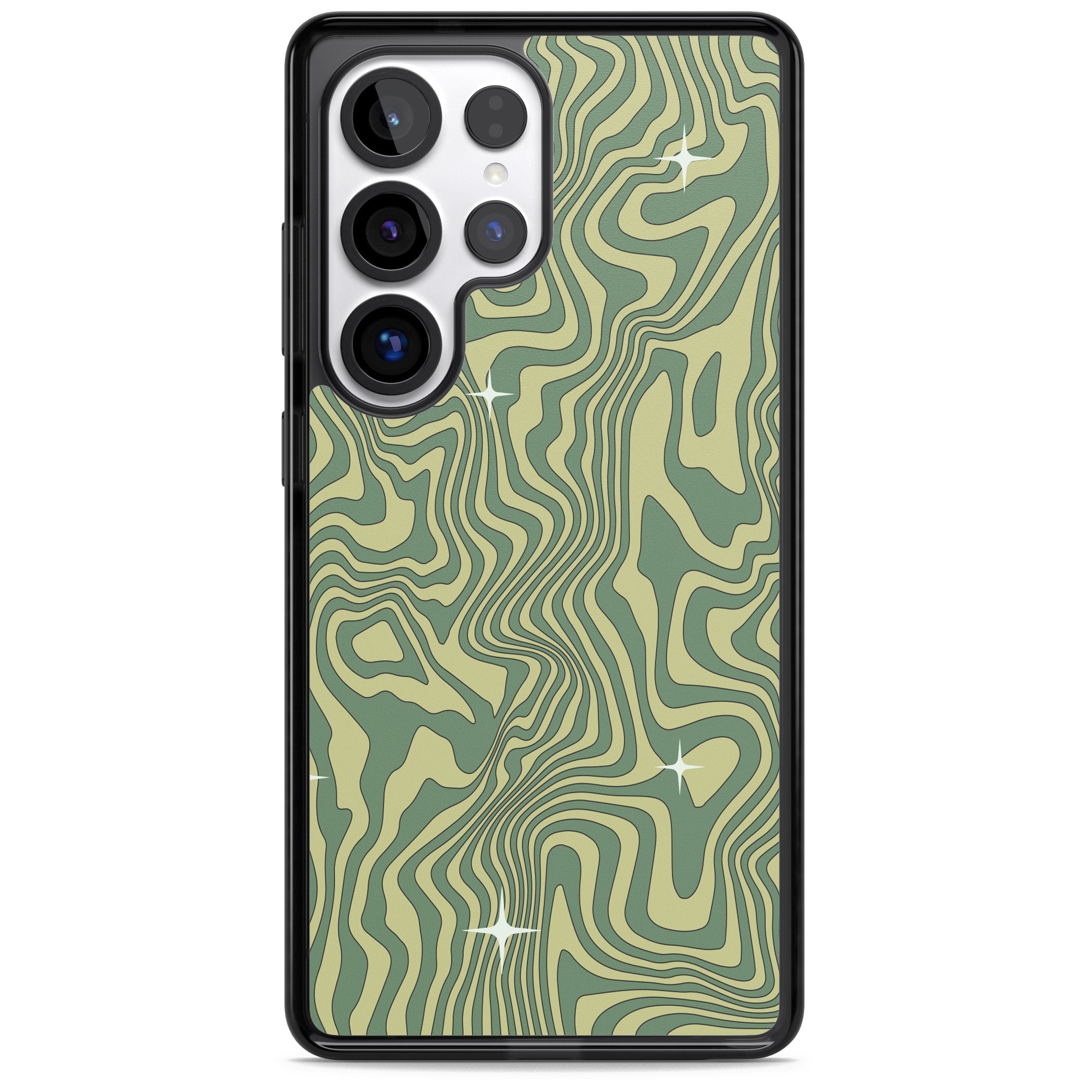Green Abstract Wave