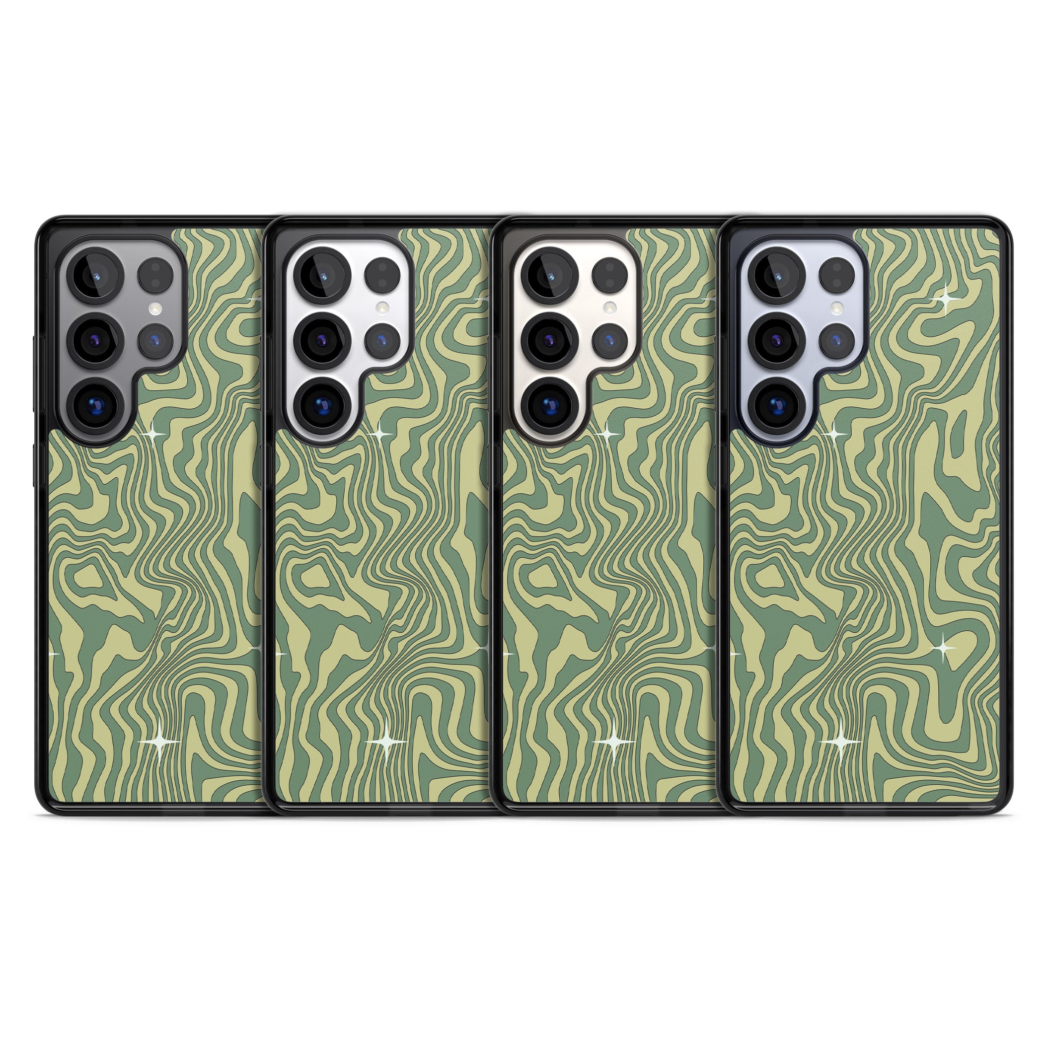 Green Abstract Wave