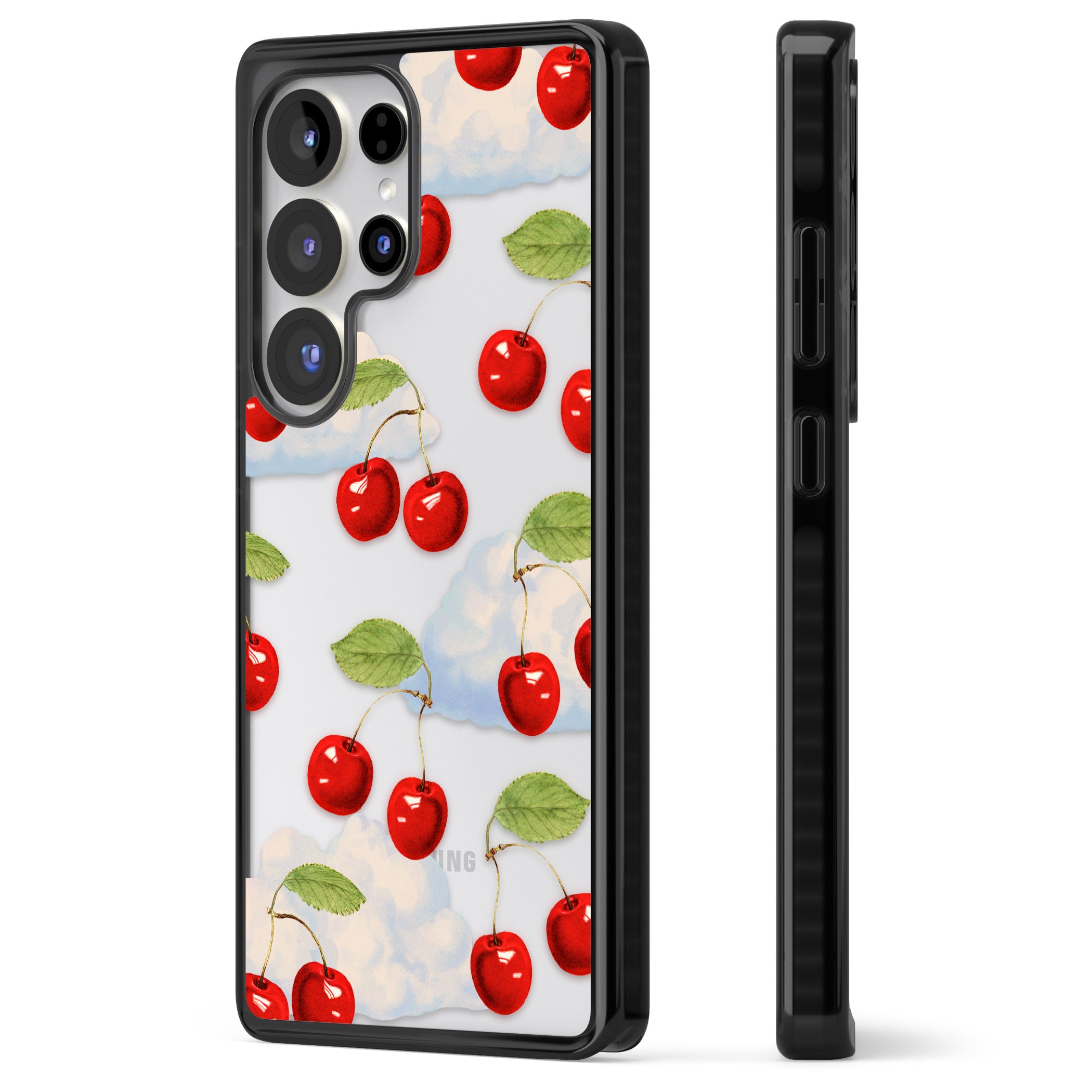 Vintage Cherries & Clouds