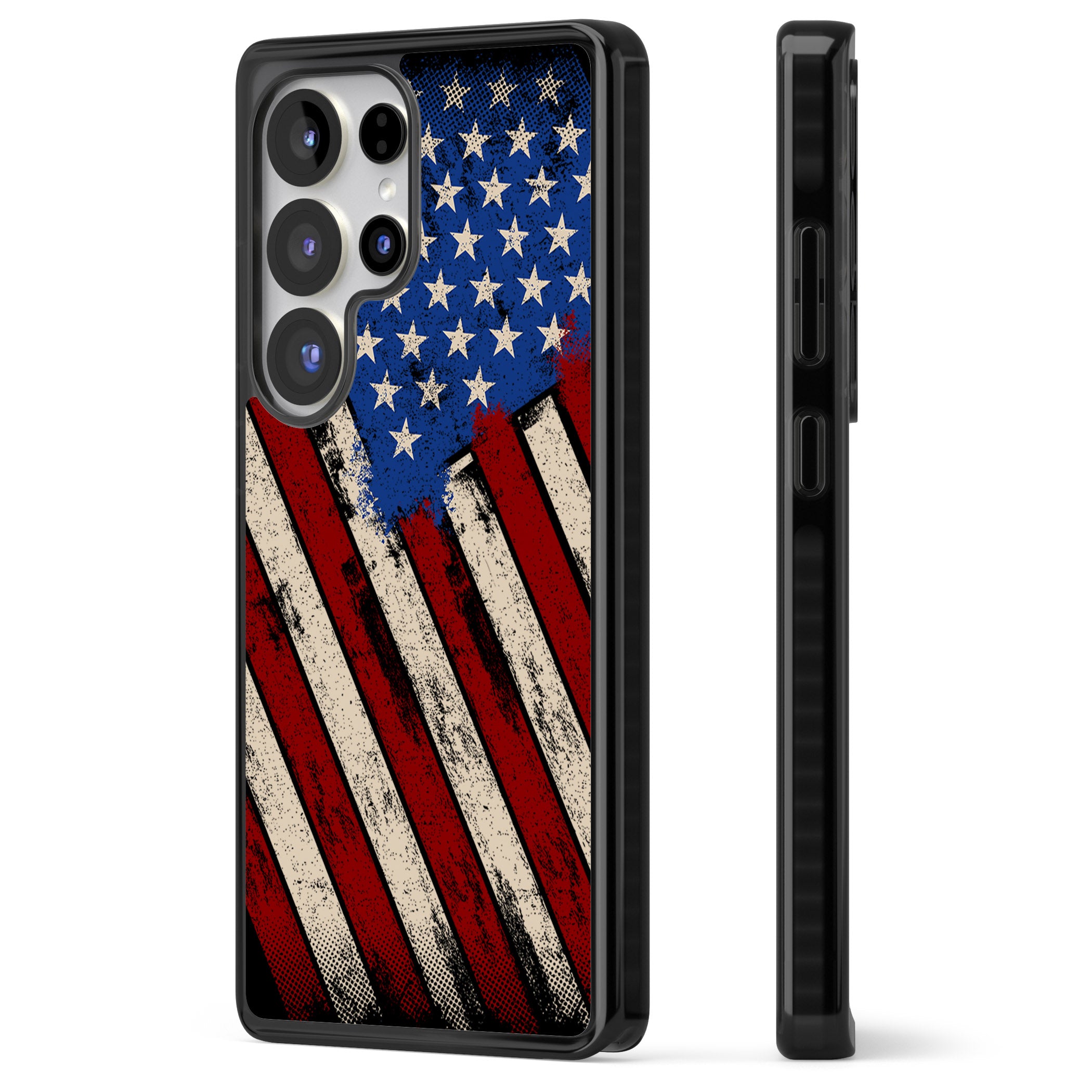 Distressed Us Flag