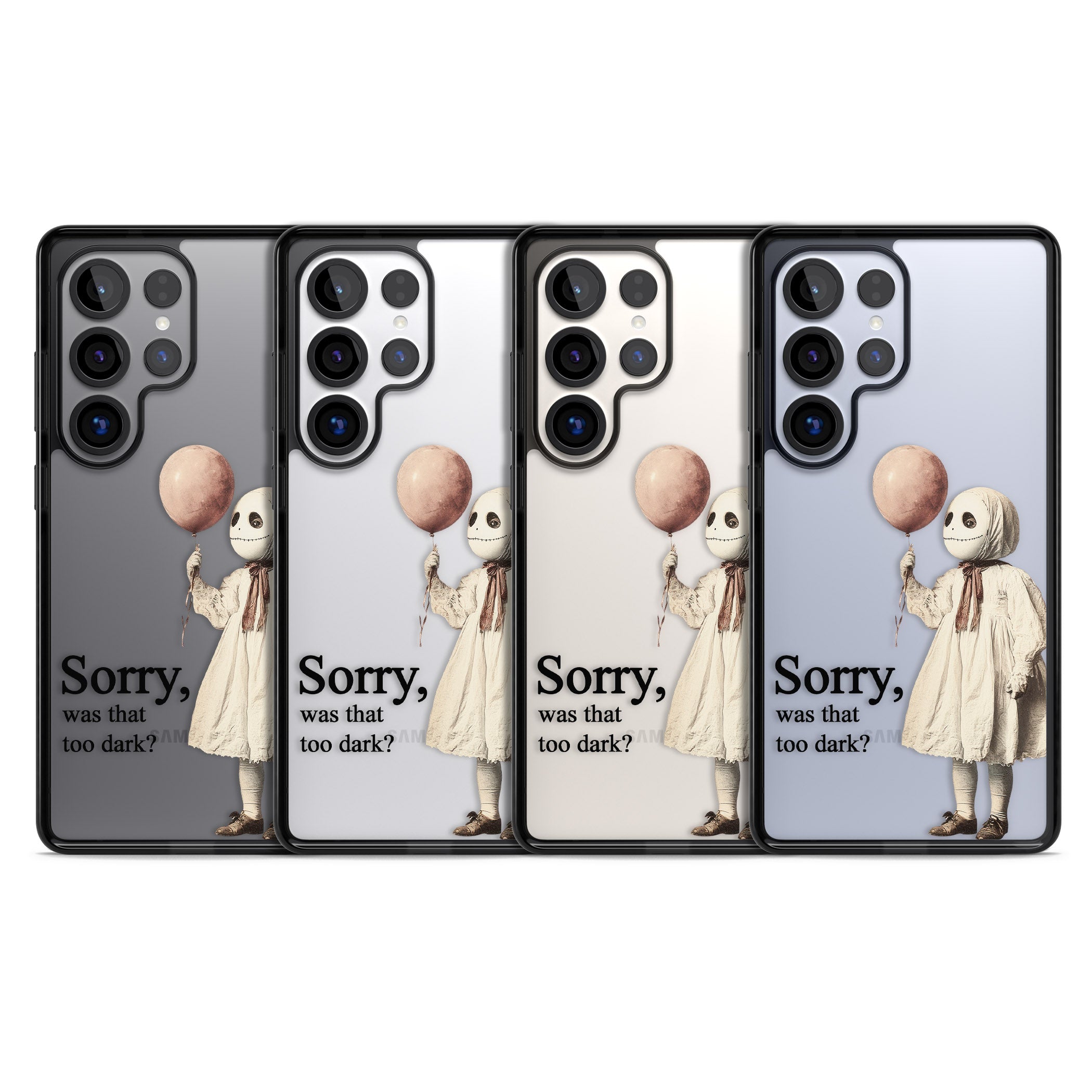 Sorry Was That Too Dark