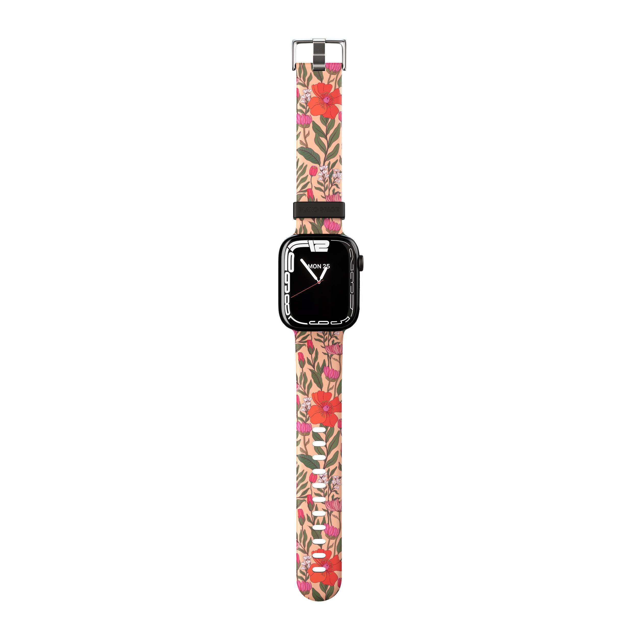 Peachy Floral - Background Apple Watch Strap - 38mm / 40mm / 41mm