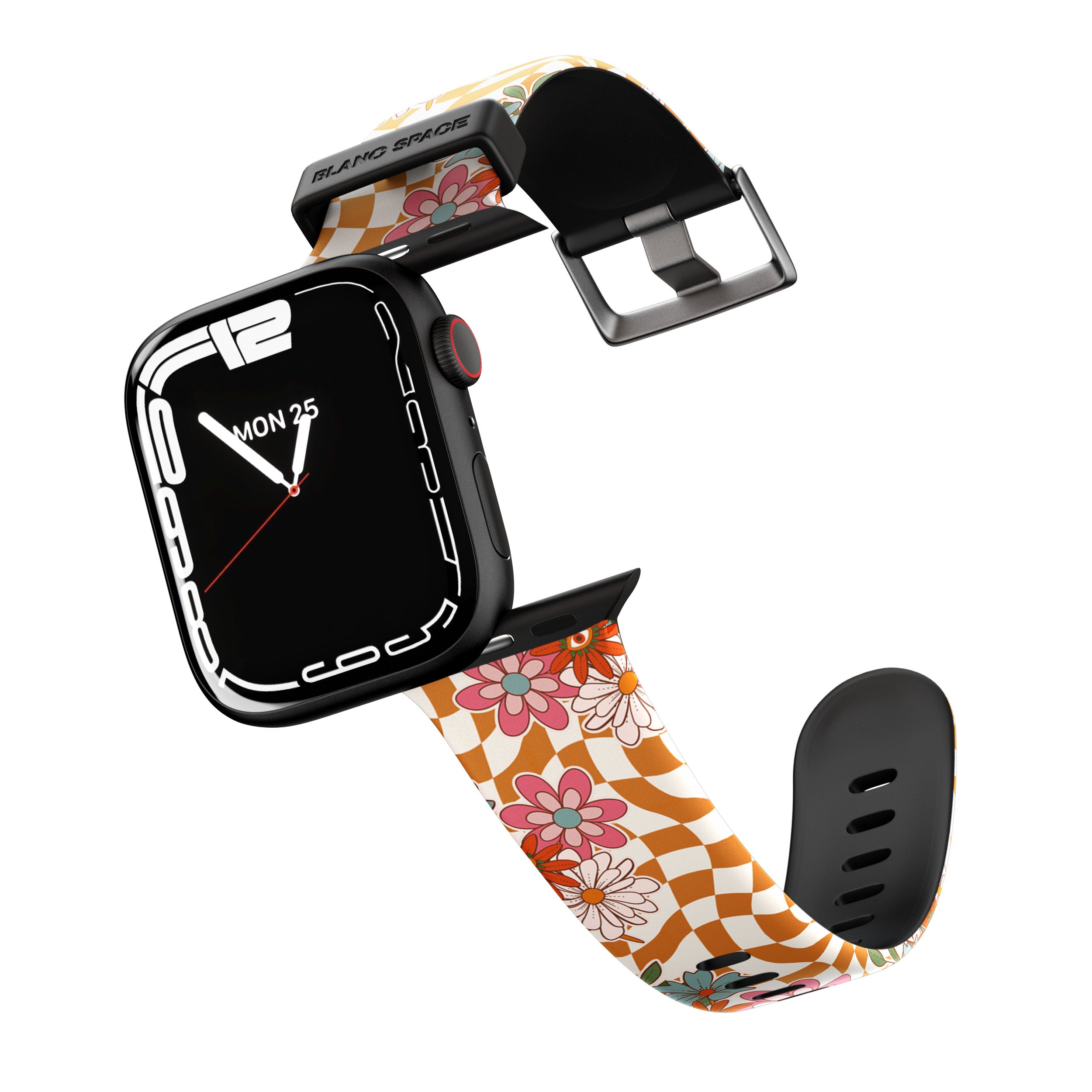 Wavy Checked Bloom Apple Watch Strap - 38mm / 40mm / 41mm