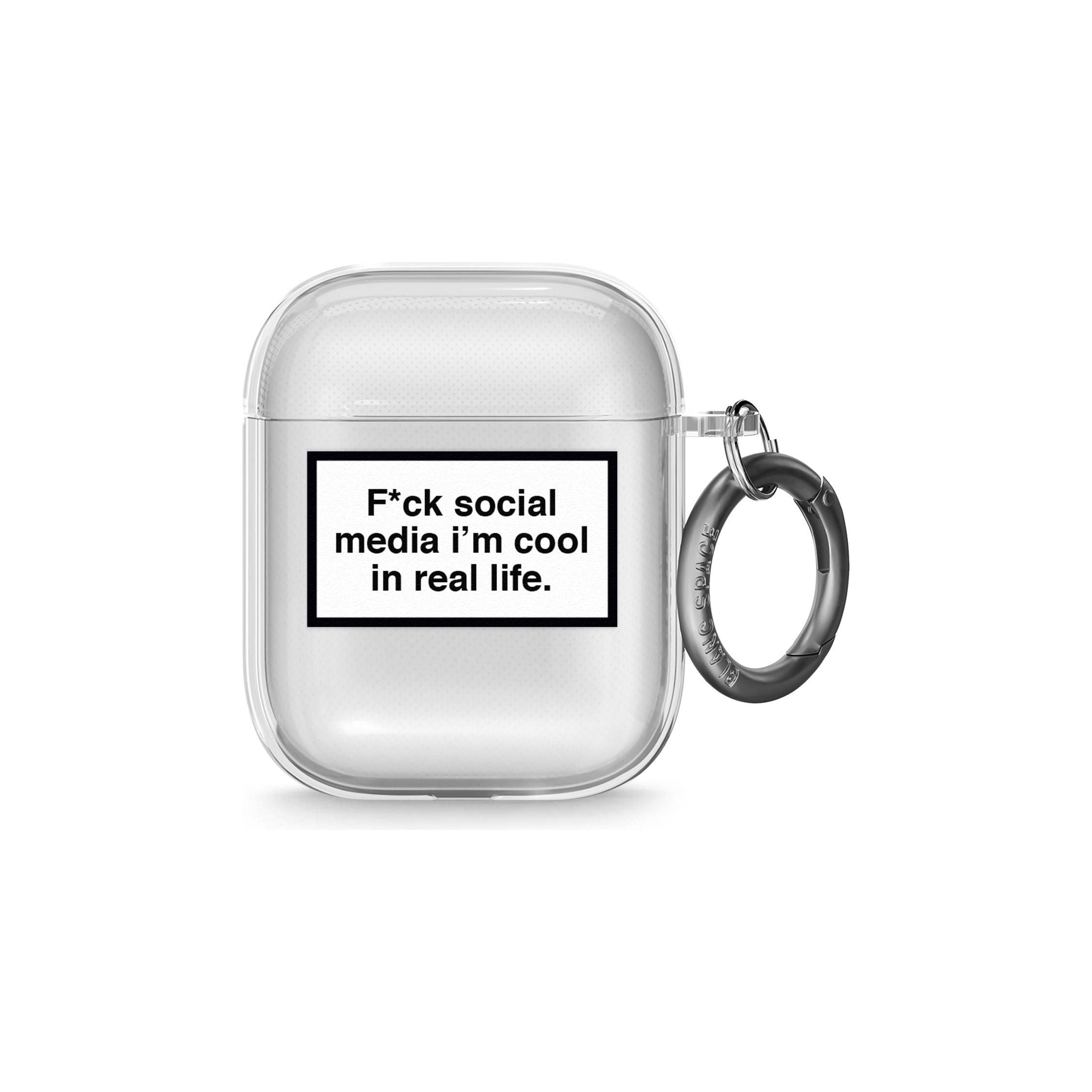 F*ck Social Media Airpod Case (2nd Generation)