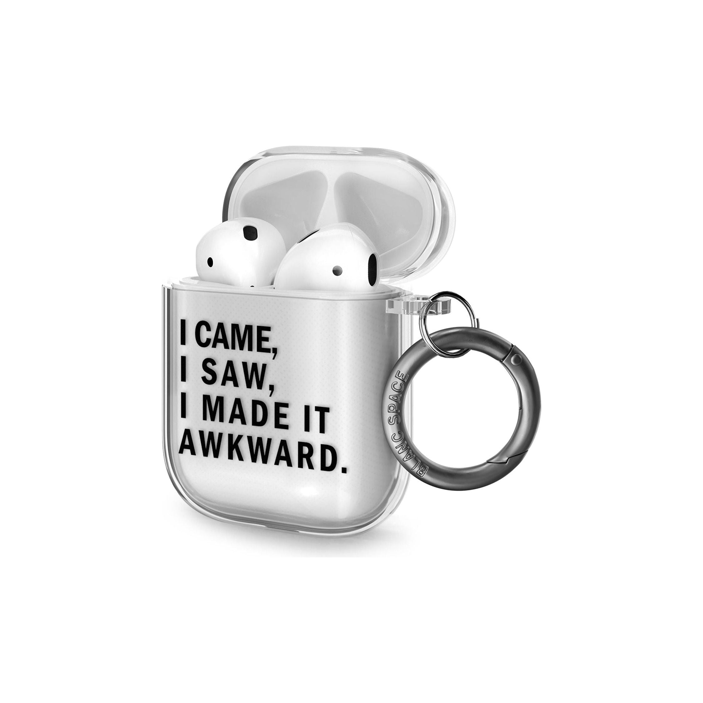 Made It Awkward (Black) AirPods Case (2nd Generation)