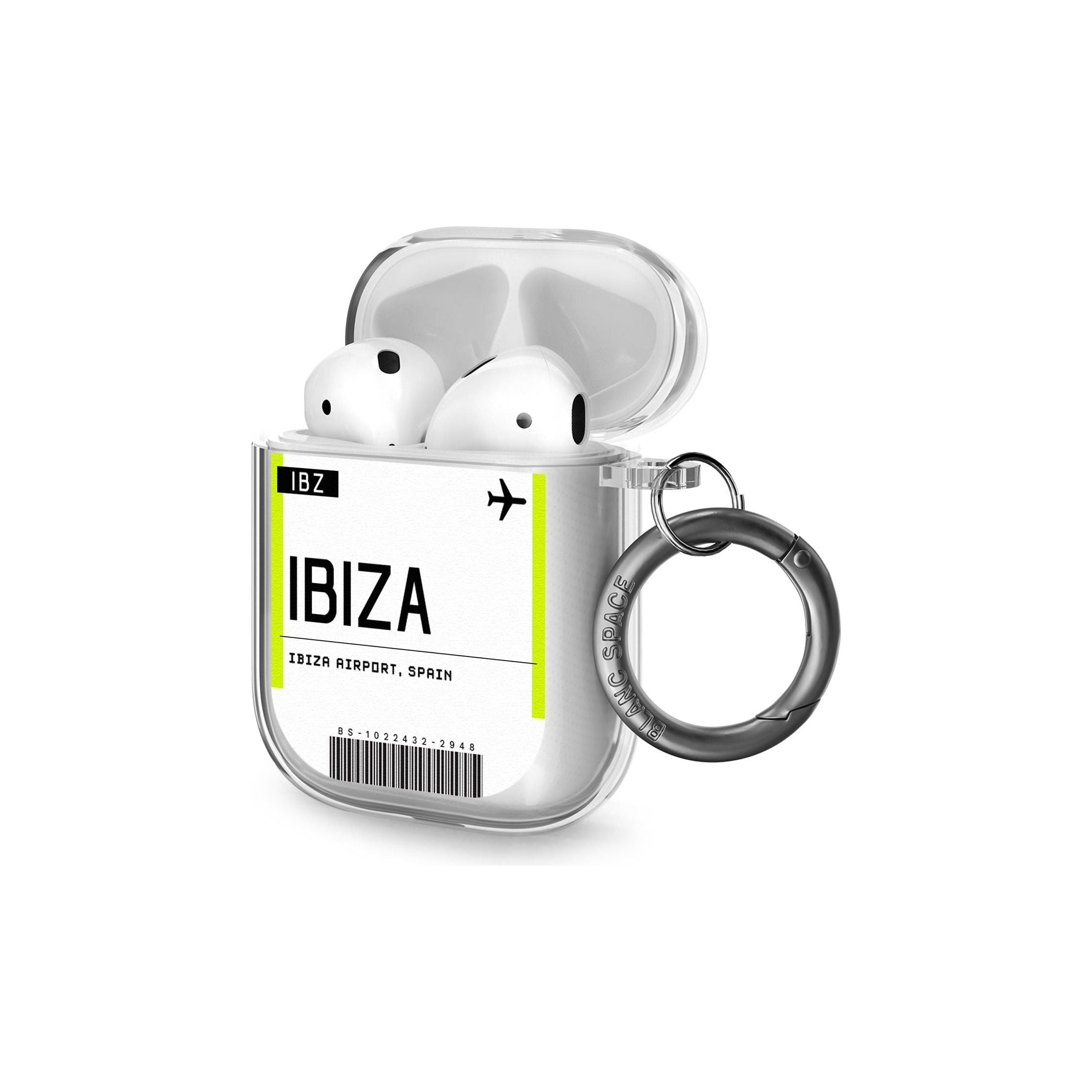 Ibiza Boarding Pass Airpods Case (2nd Generation)