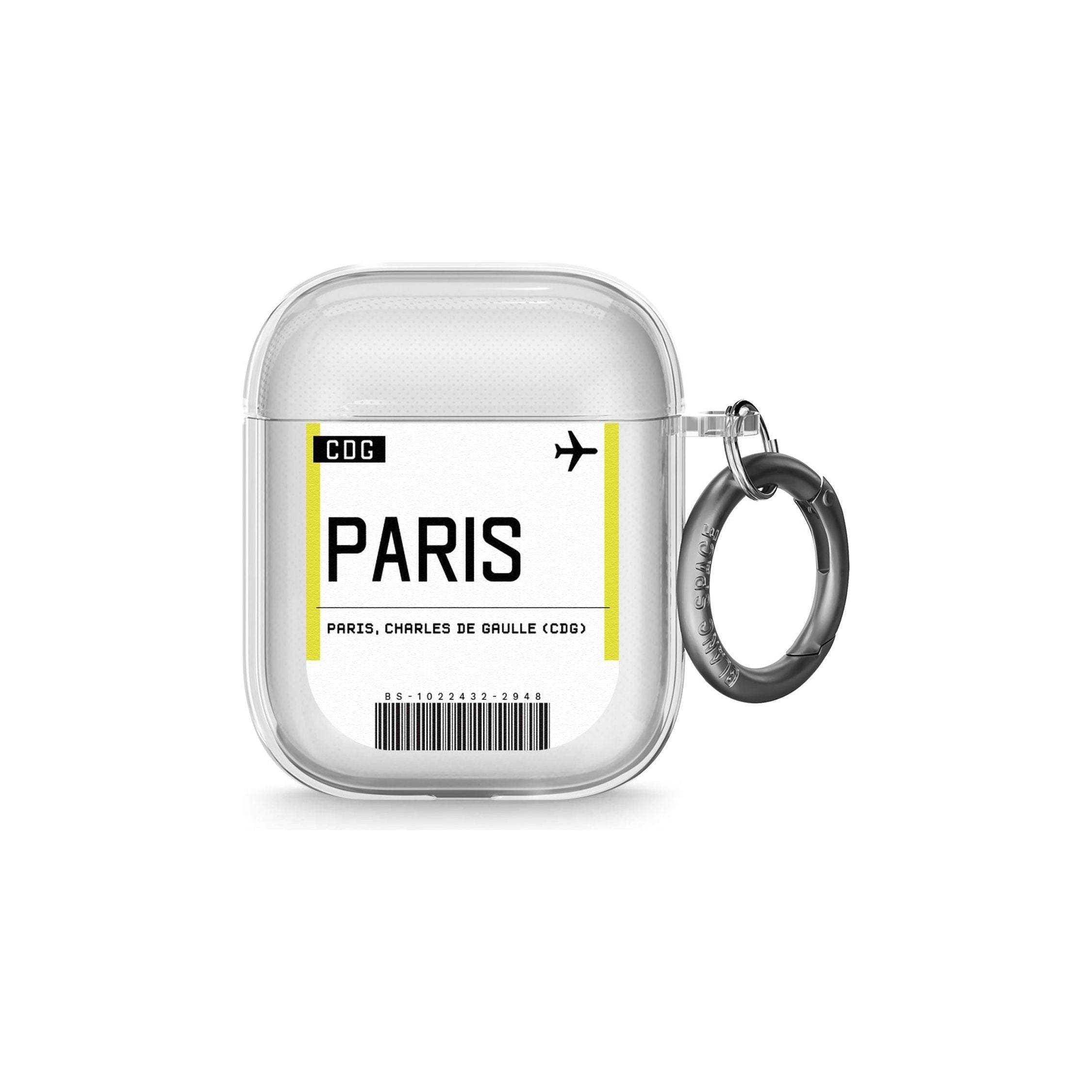 Paris Boarding Pass Airpods Case (2nd Generation)