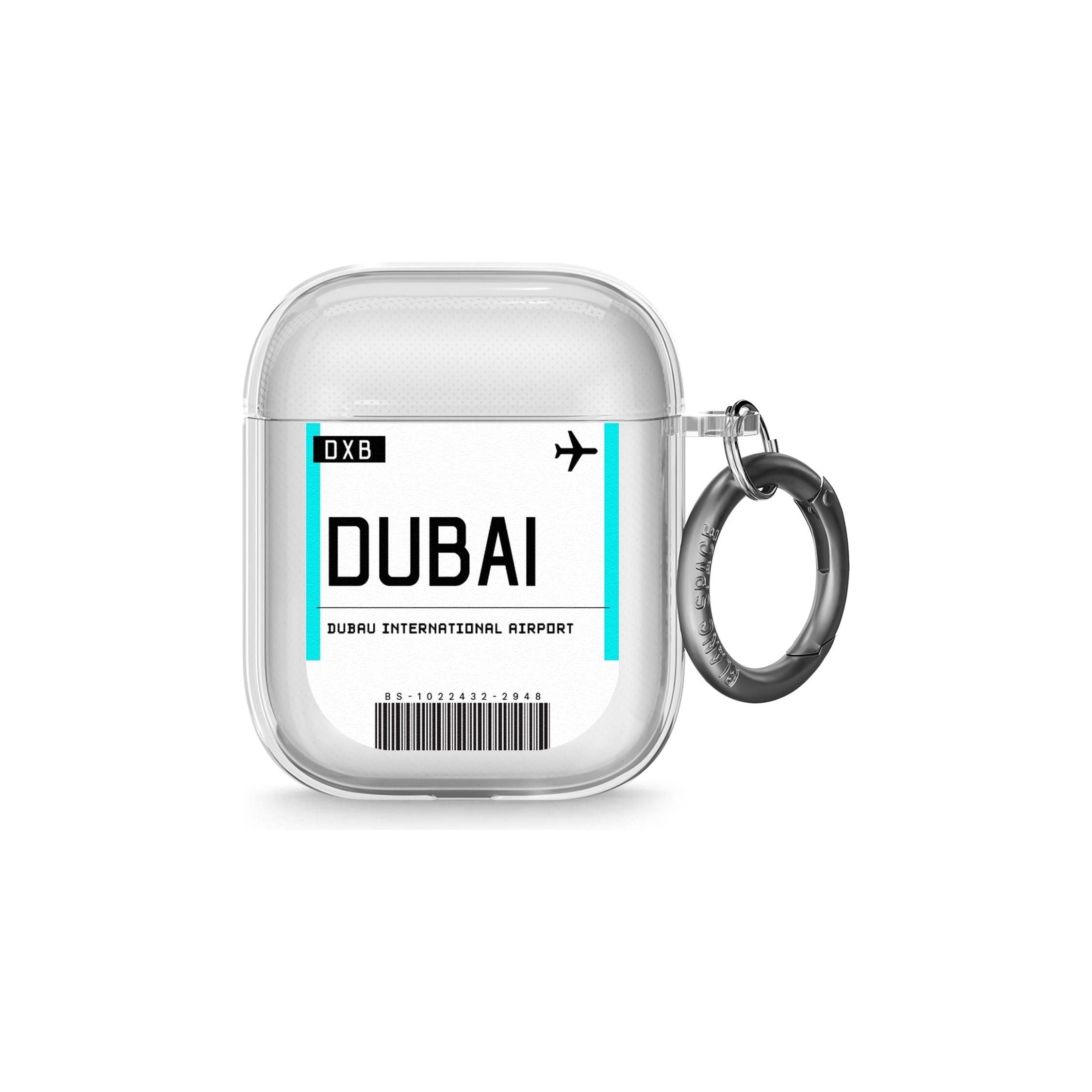 Dubai Boarding Pass Airpods Case (2nd Generation)