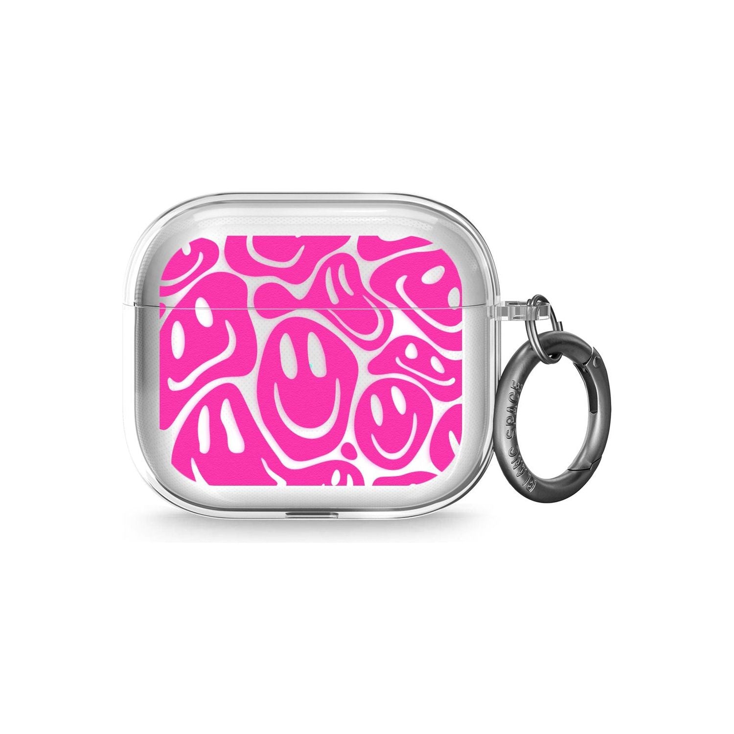 Pink Acid Faces AirPods Case (3rd Generation)