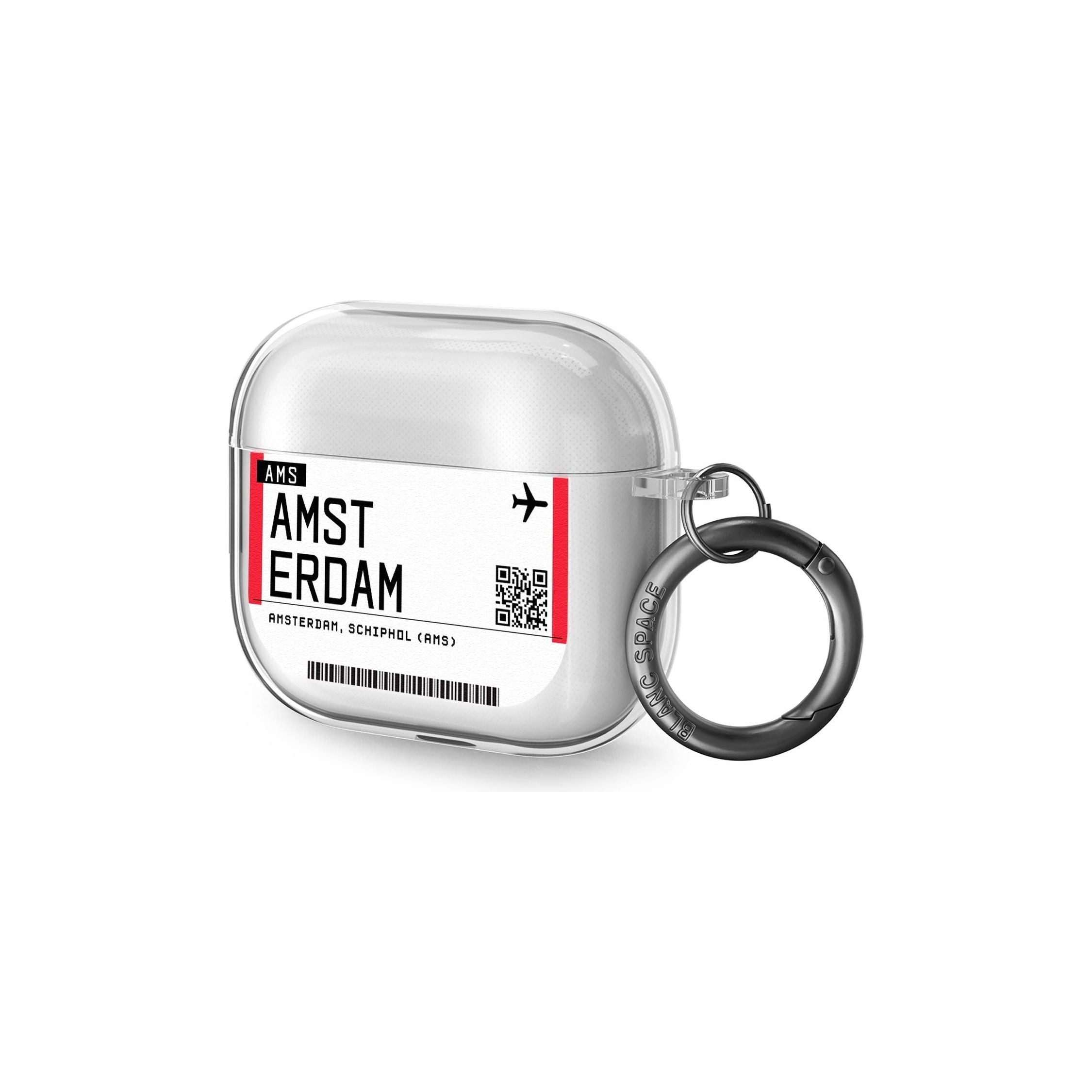 Amsterdam Boarding Pass AirPods Case (3rd Generation)