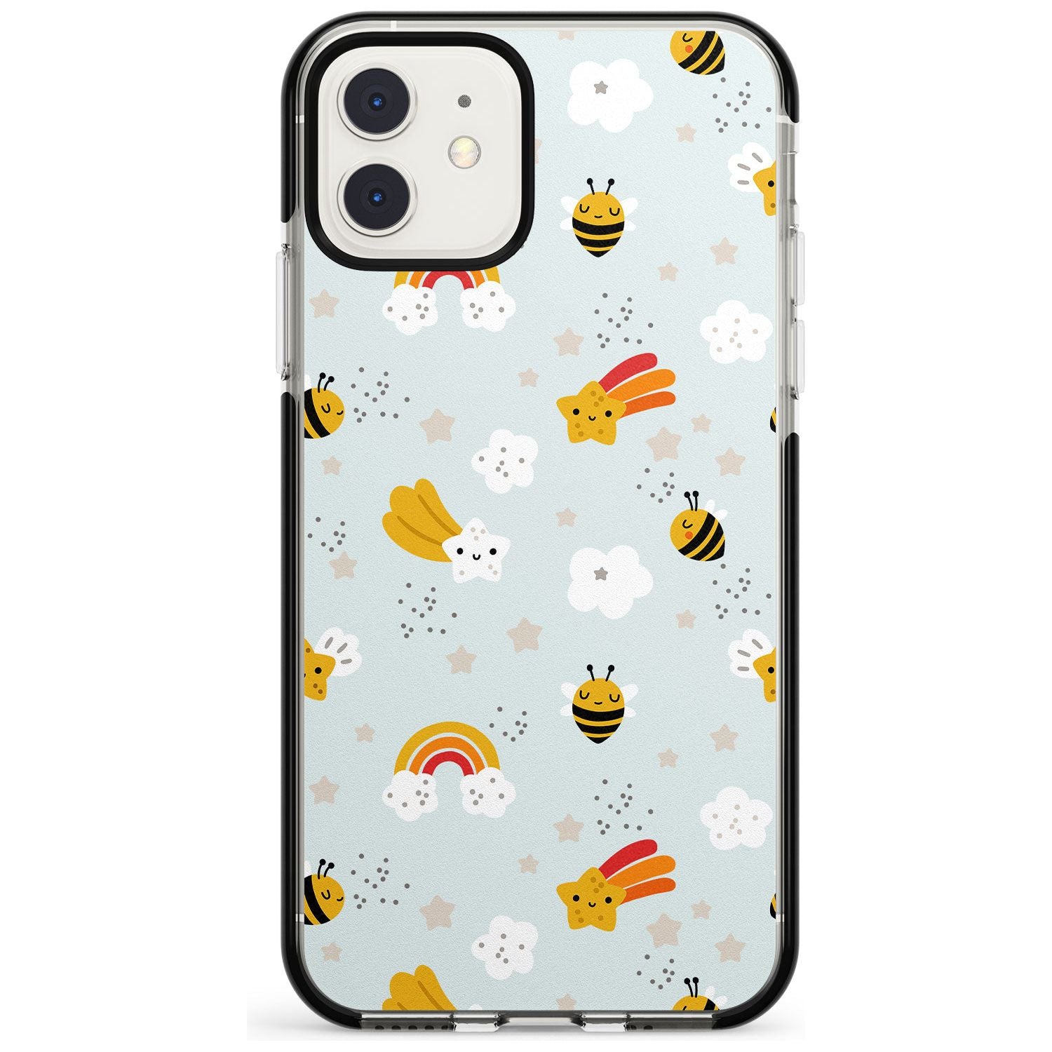 Sweet As Honey Patterns: Bees & Rainbows