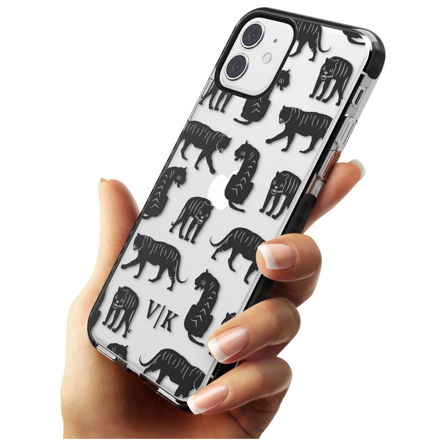 Tiger Silhouettes iPhone Case Custom Phone Case - Case Warehouse