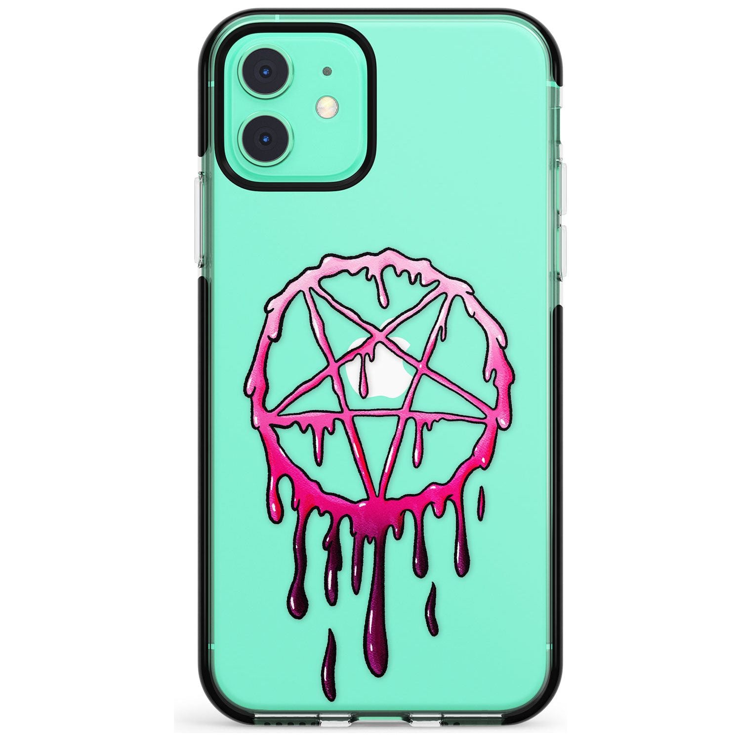 Pentagram of Blood Black Impact Phone Case for iPhone 11 Pro Max