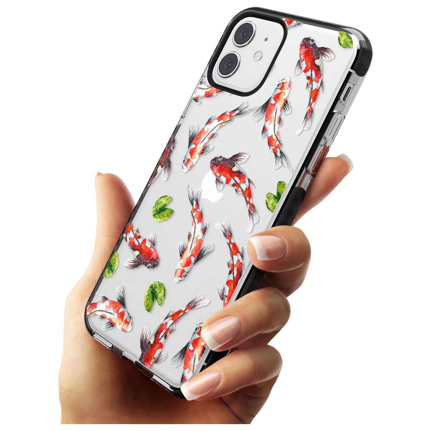 Koi Fish Japanese Watercolour iPhone Case Phone Case - Case Warehouse