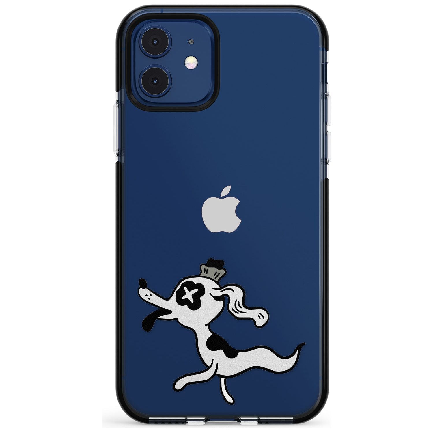 Dog Spirit Black Impact Phone Case for iPhone 11 Pro Max