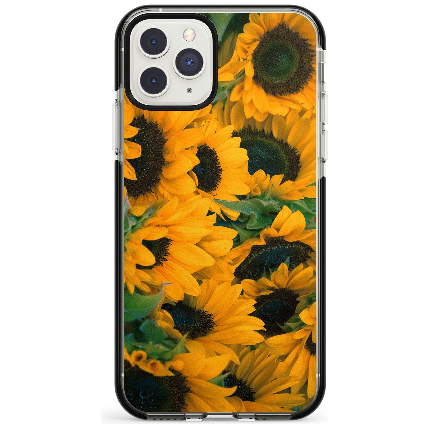 Sunflowers iPhone Case Black Impact Phone Case - Case Warehouse