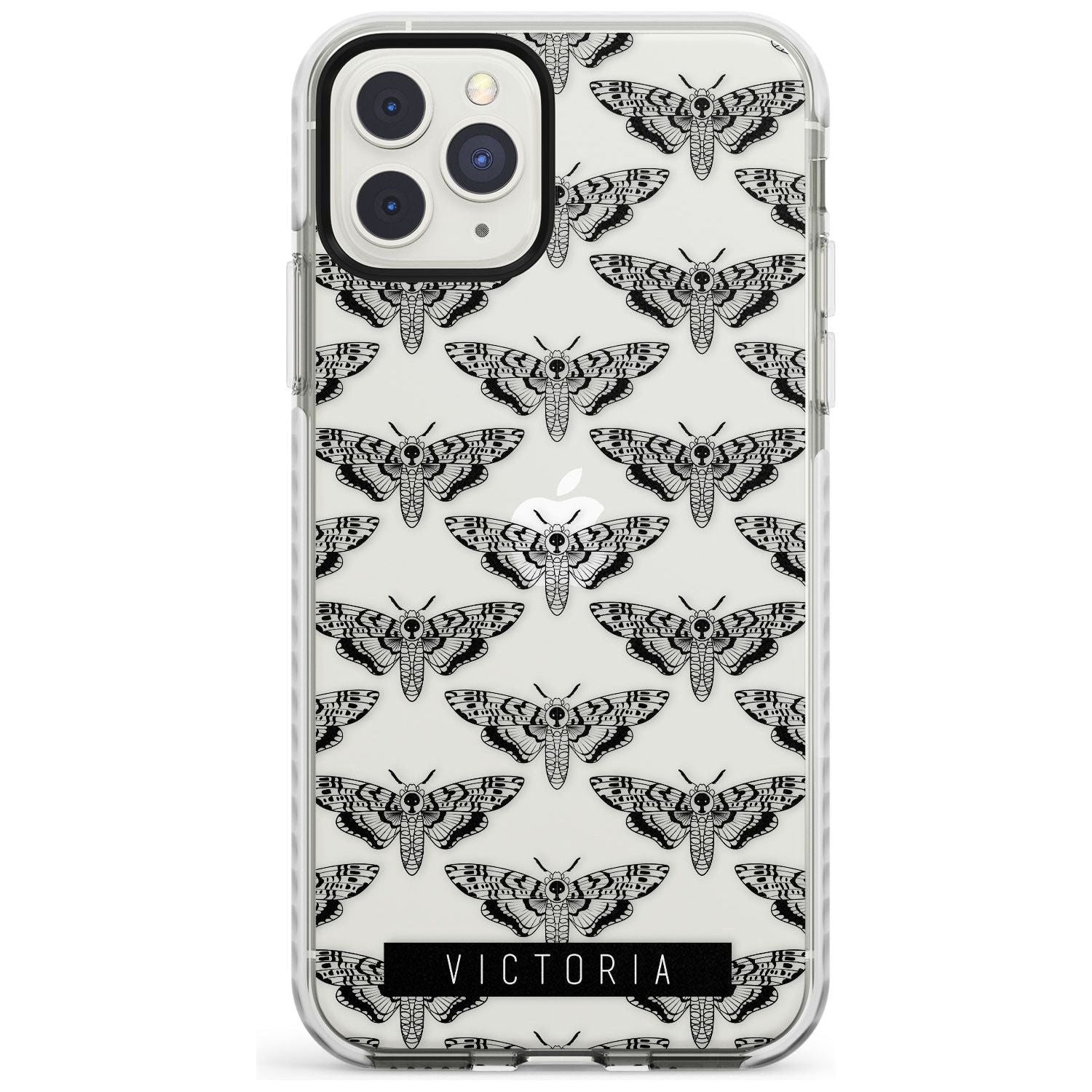 Customised Hawk Moth Pattern iPhone Case Impact Case Custom Phone Case - Case Warehouse