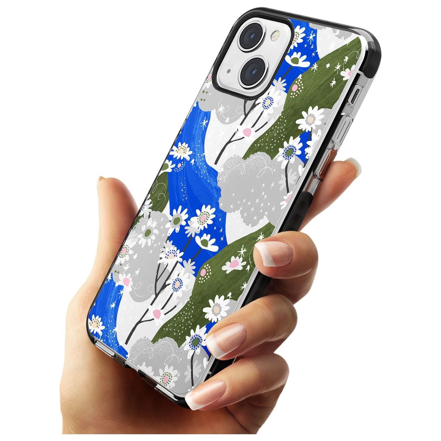 Blue & Grey Daisies Pattern Phone Case iPhone 15 Pro Max / Black Impact Case,iPhone 15 Plus / Black Impact Case,iPhone 15 Pro / Black Impact Case,iPhone 15 / Black Impact Case,iPhone 15 Pro Max / Impact Case,iPhone 15 Plus / Impact Case,iPhone 15 Pro / Impact Case,iPhone 15 / Impact Case,iPhone 15 Pro Max / Magsafe Black Impact Case,iPhone 15 Plus / Magsafe Black Impact Case,iPhone 15 Pro / Magsafe Black Impact Case,iPhone 15 / Magsafe Black Impact Case,iPhone 14 Pro Max / Black Impact Case,iPhone 14 Plus /