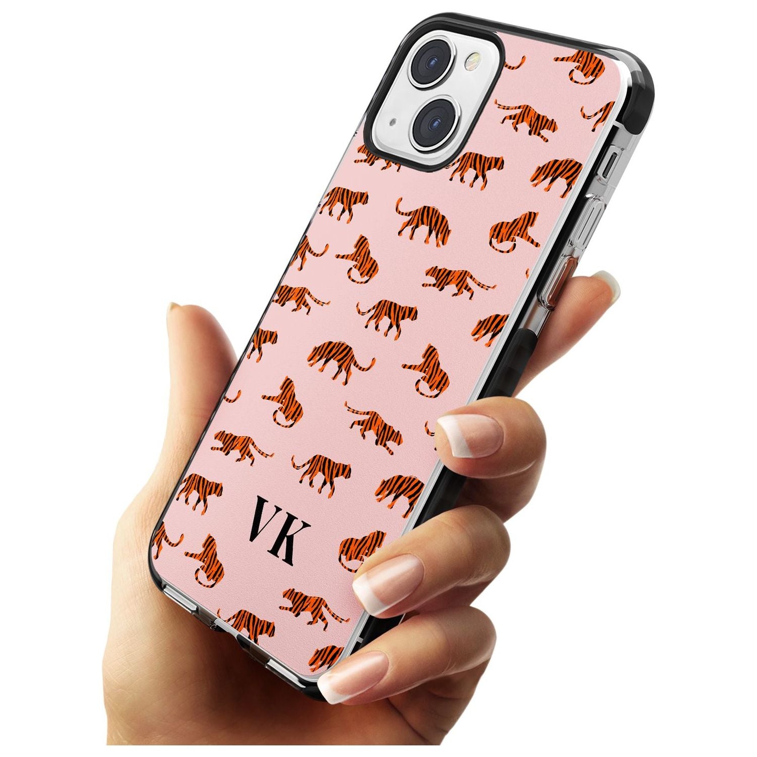 Personalised Safari Tiger Pattern on Pink Custom Phone Case iPhone 15 Pro Max / Black Impact Case,iPhone 15 Plus / Black Impact Case,iPhone 15 Pro / Black Impact Case,iPhone 15 / Black Impact Case,iPhone 15 Pro Max / Impact Case,iPhone 15 Plus / Impact Case,iPhone 15 Pro / Impact Case,iPhone 15 / Impact Case,iPhone 15 Pro Max / Magsafe Black Impact Case,iPhone 15 Plus / Magsafe Black Impact Case,iPhone 15 Pro / Magsafe Black Impact Case,iPhone 15 / Magsafe Black Impact Case,iPhone 14 Pro Max / Black Impact