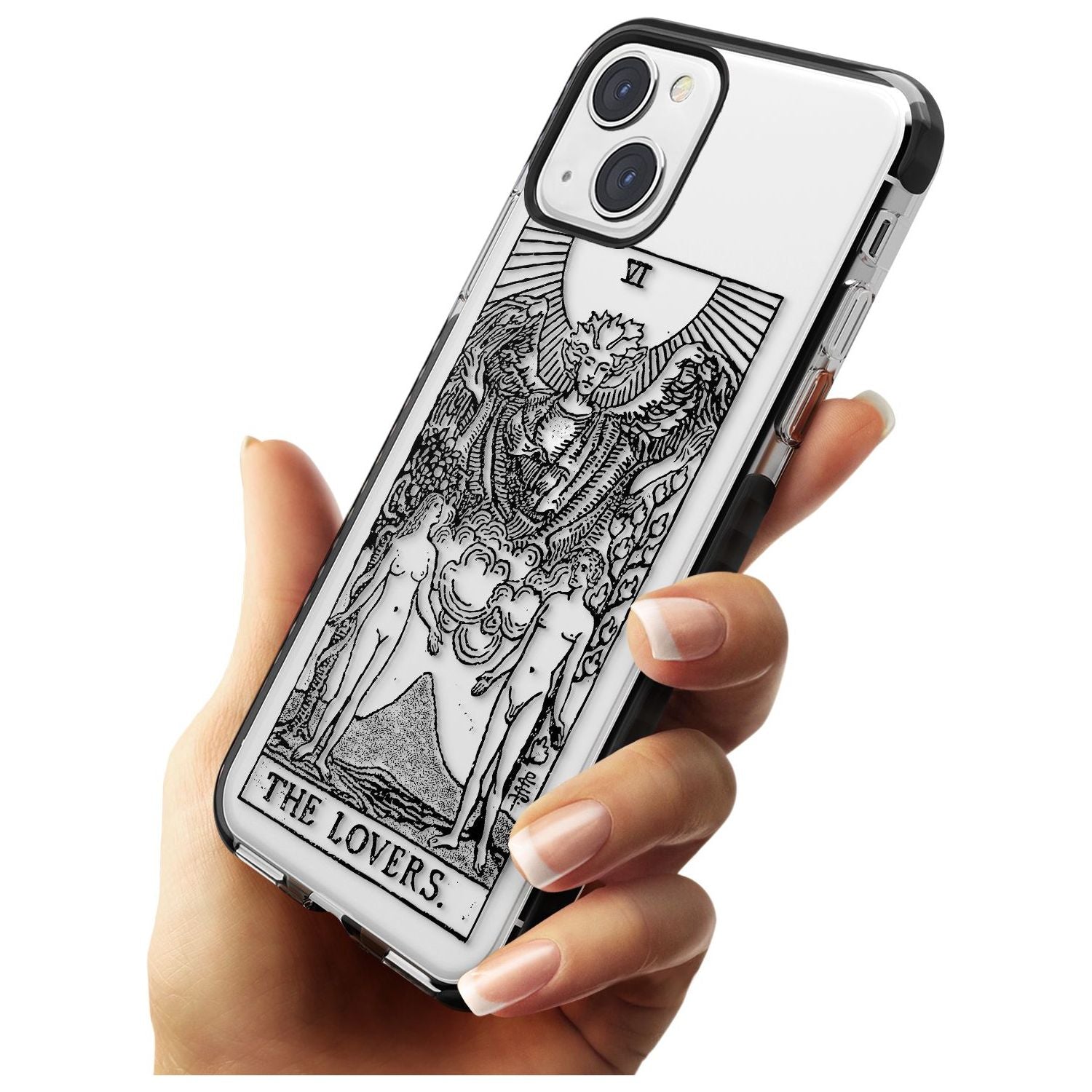 Personalised The Lovers Tarot Card - Transparent Custom Phone Case iPhone 15 Pro Max / Black Impact Case,iPhone 15 Plus / Black Impact Case,iPhone 15 Pro / Black Impact Case,iPhone 15 / Black Impact Case,iPhone 15 Pro Max / Impact Case,iPhone 15 Plus / Impact Case,iPhone 15 Pro / Impact Case,iPhone 15 / Impact Case,iPhone 15 Pro Max / Magsafe Black Impact Case,iPhone 15 Plus / Magsafe Black Impact Case,iPhone 15 Pro / Magsafe Black Impact Case,iPhone 15 / Magsafe Black Impact Case,iPhone 14 Pro Max / Black