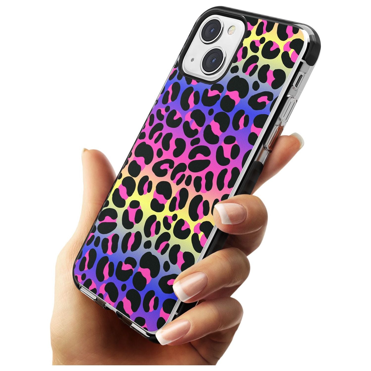Rainbow Gradient Leopard
