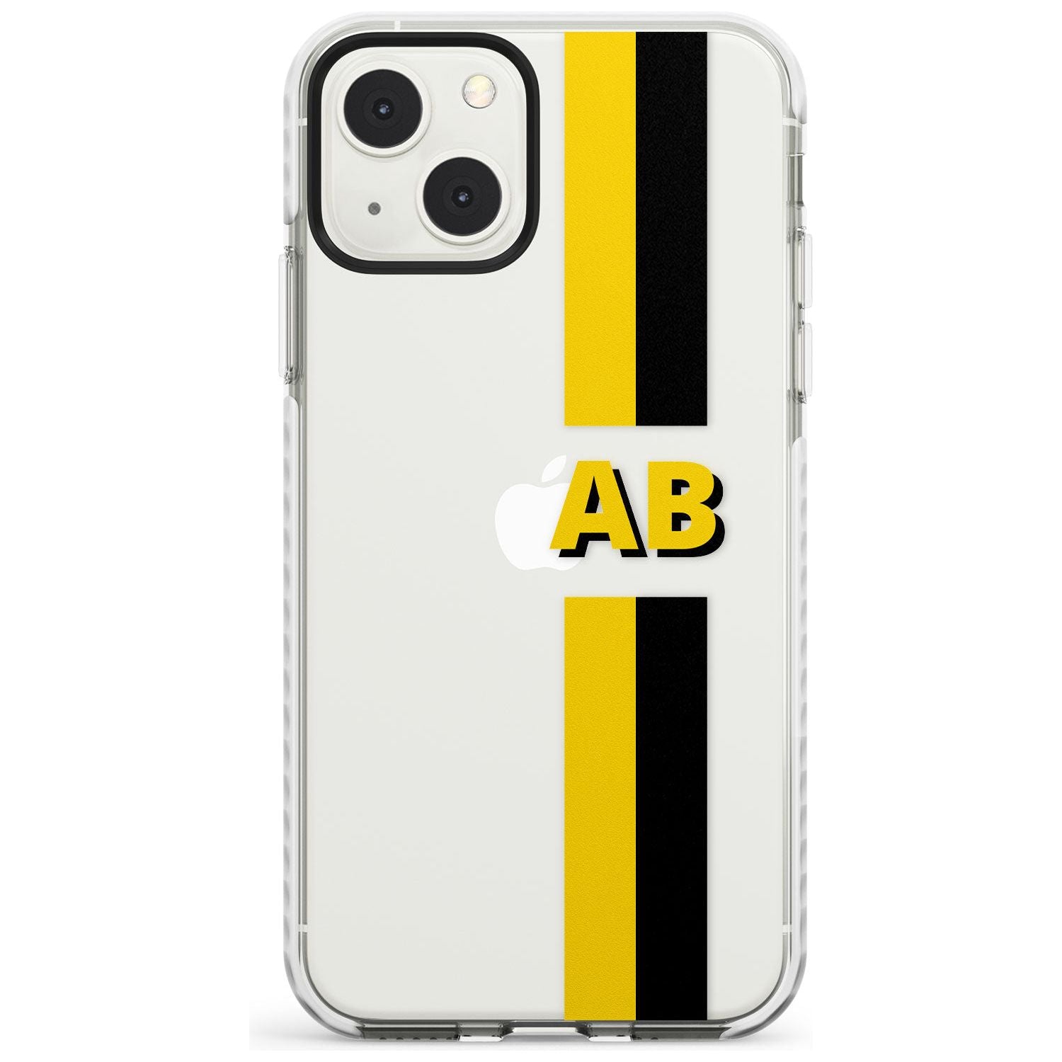 Personalised Clear Text 6F Custom Phone Case iPhone 13 Mini / Impact Case Blanc Space