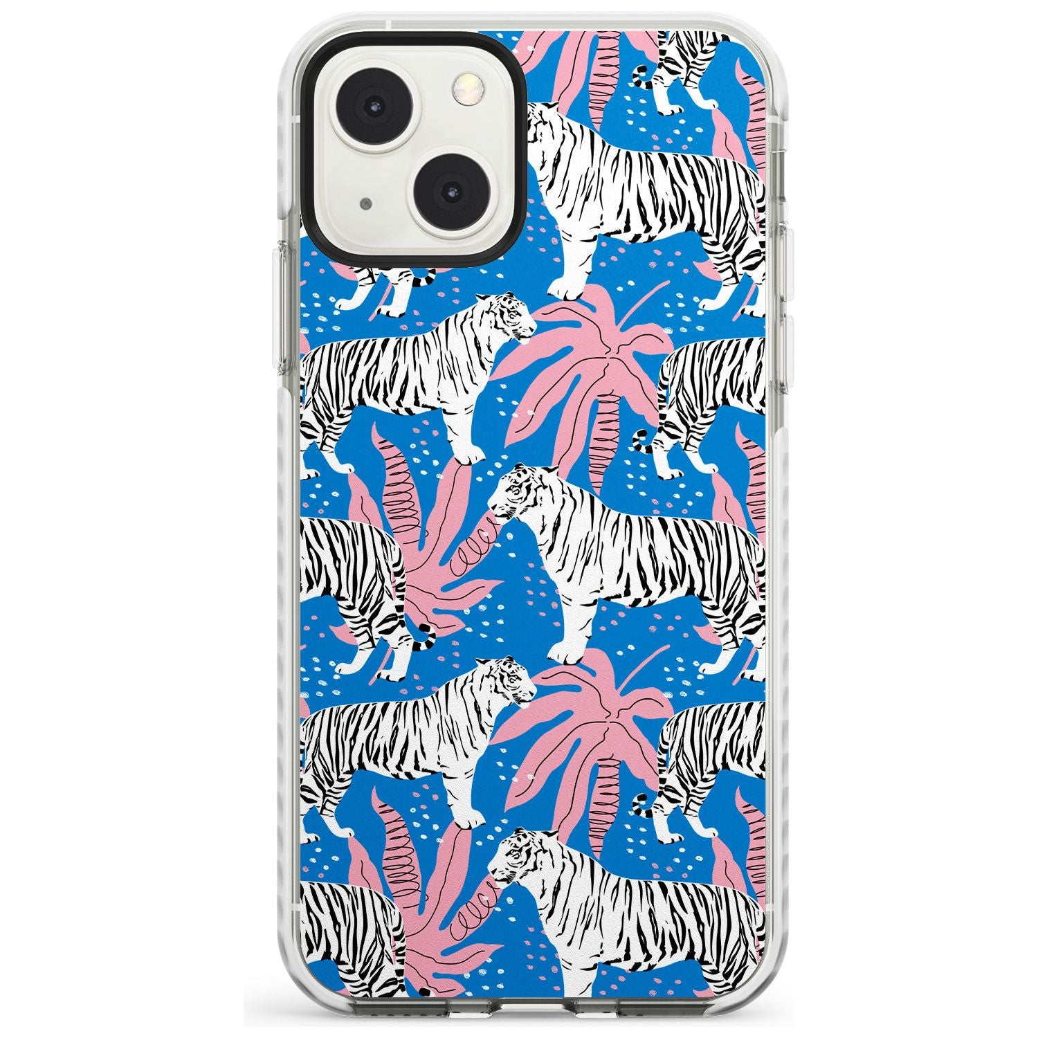 Bengal Blues Phone Case iPhone 13 Mini / Impact Case Blanc Space