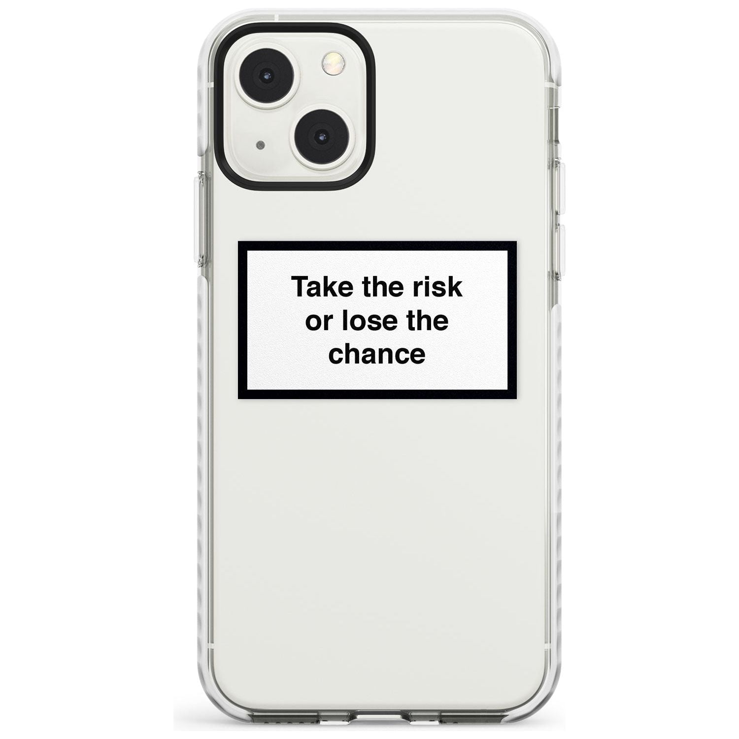 Take The Risk Or Lose The Chance