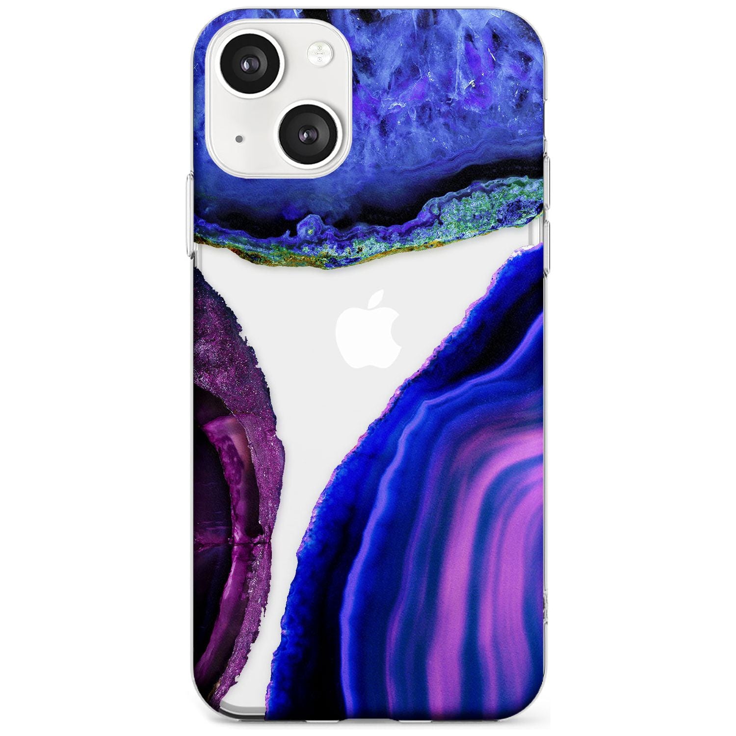 Violet Agate Slice