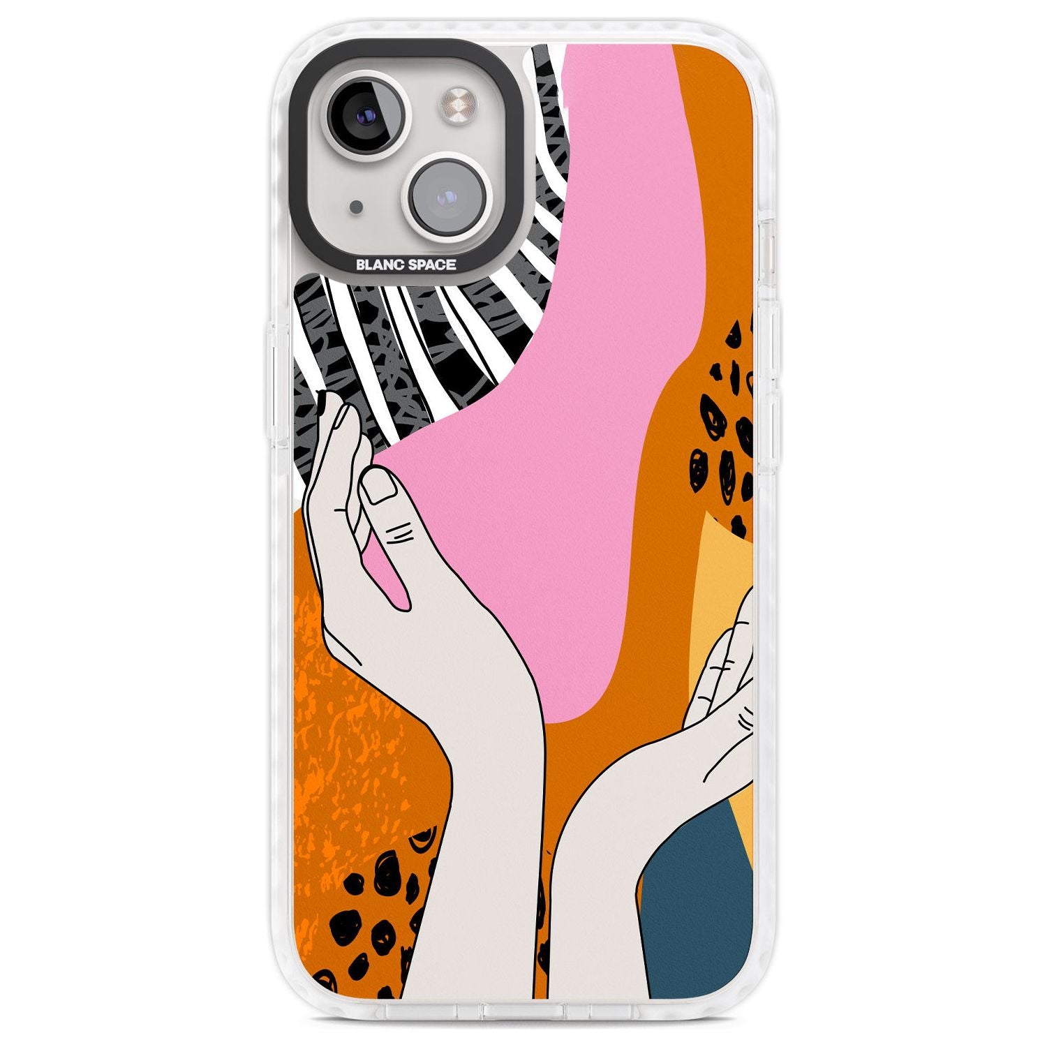 Catching Feels Phone Case iPhone 13 / Impact Case,iPhone 14 / Impact Case,iPhone 15 Plus / Impact Case,iPhone 15 / Impact Case Blanc Space