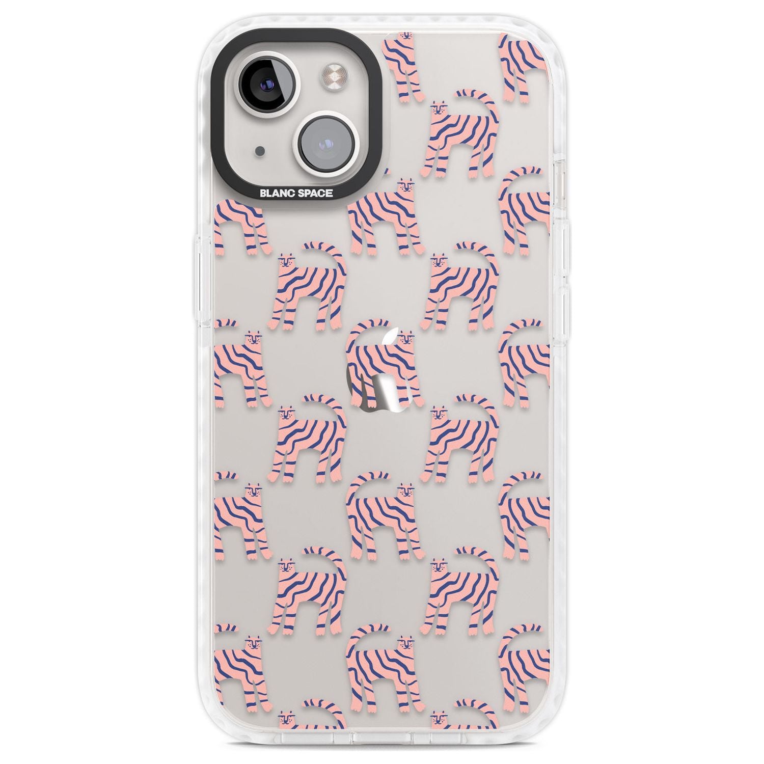 Pink And Blue Cat Pattern