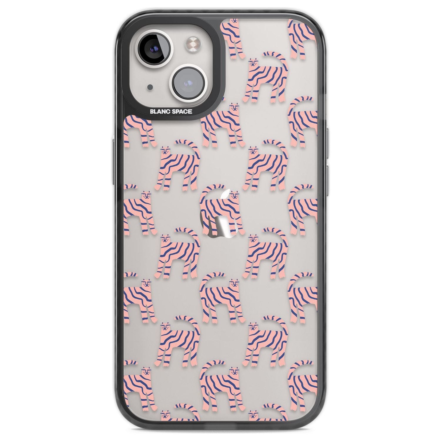 Pink And Blue Cat Pattern