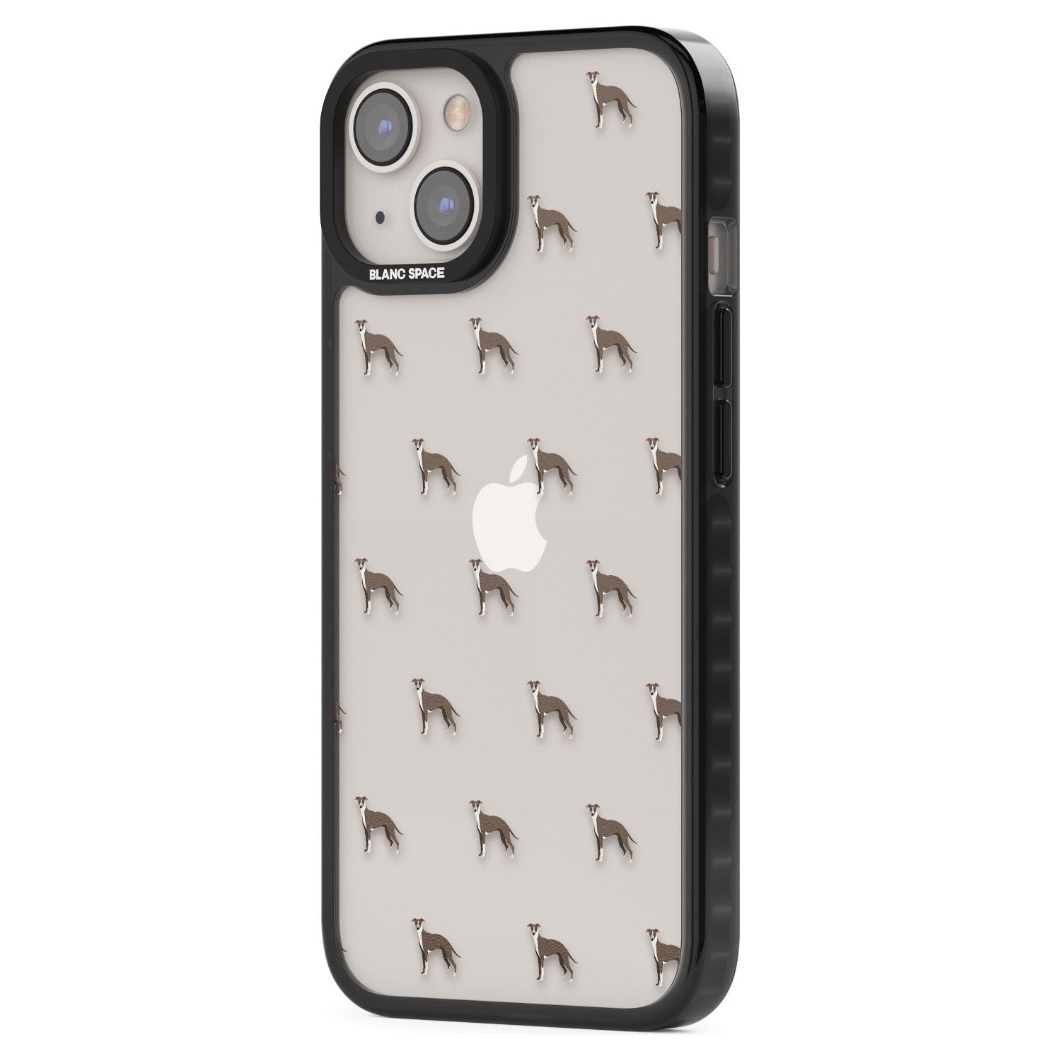 Whippet Dog Pattern Clear