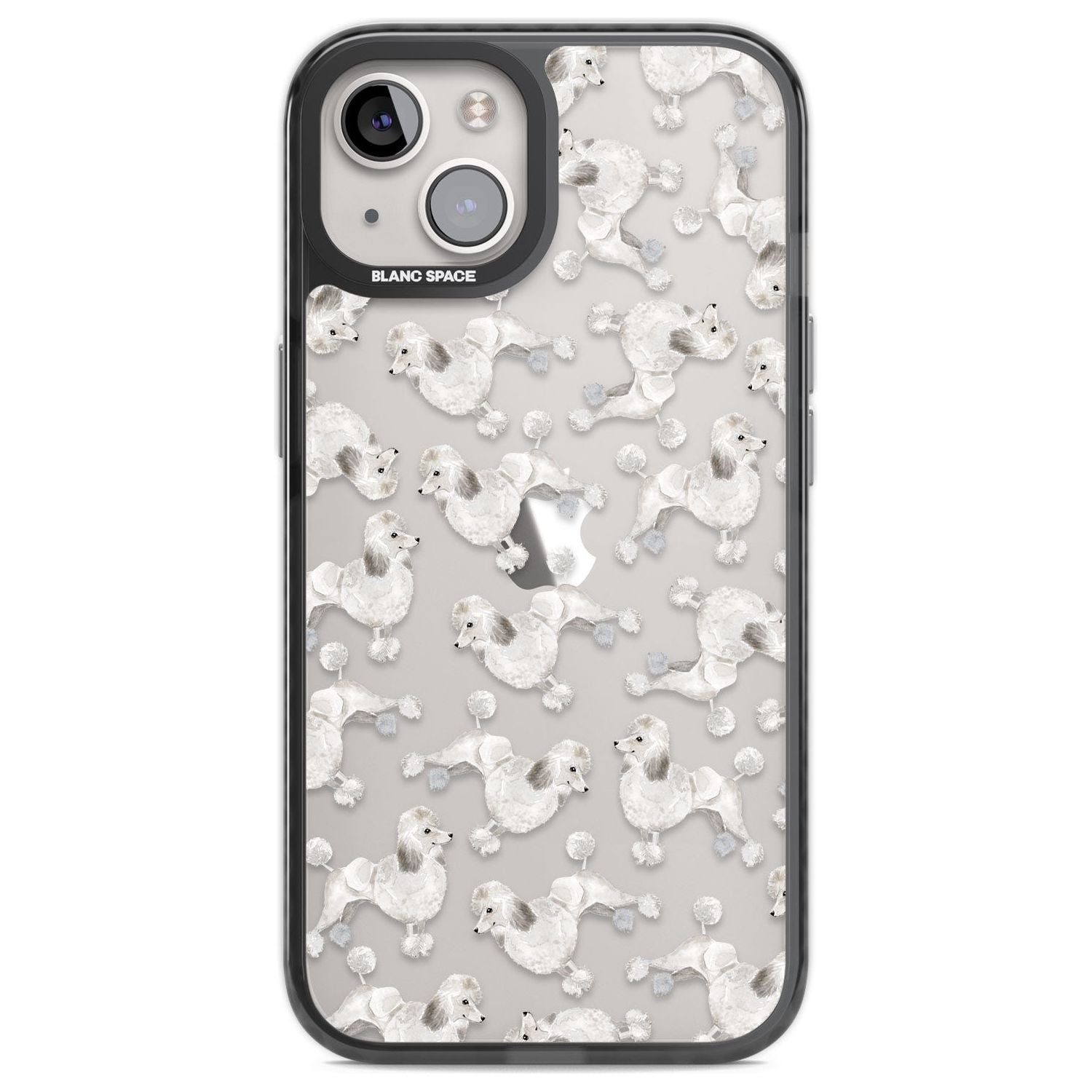 Poodle Watercolor Pattern