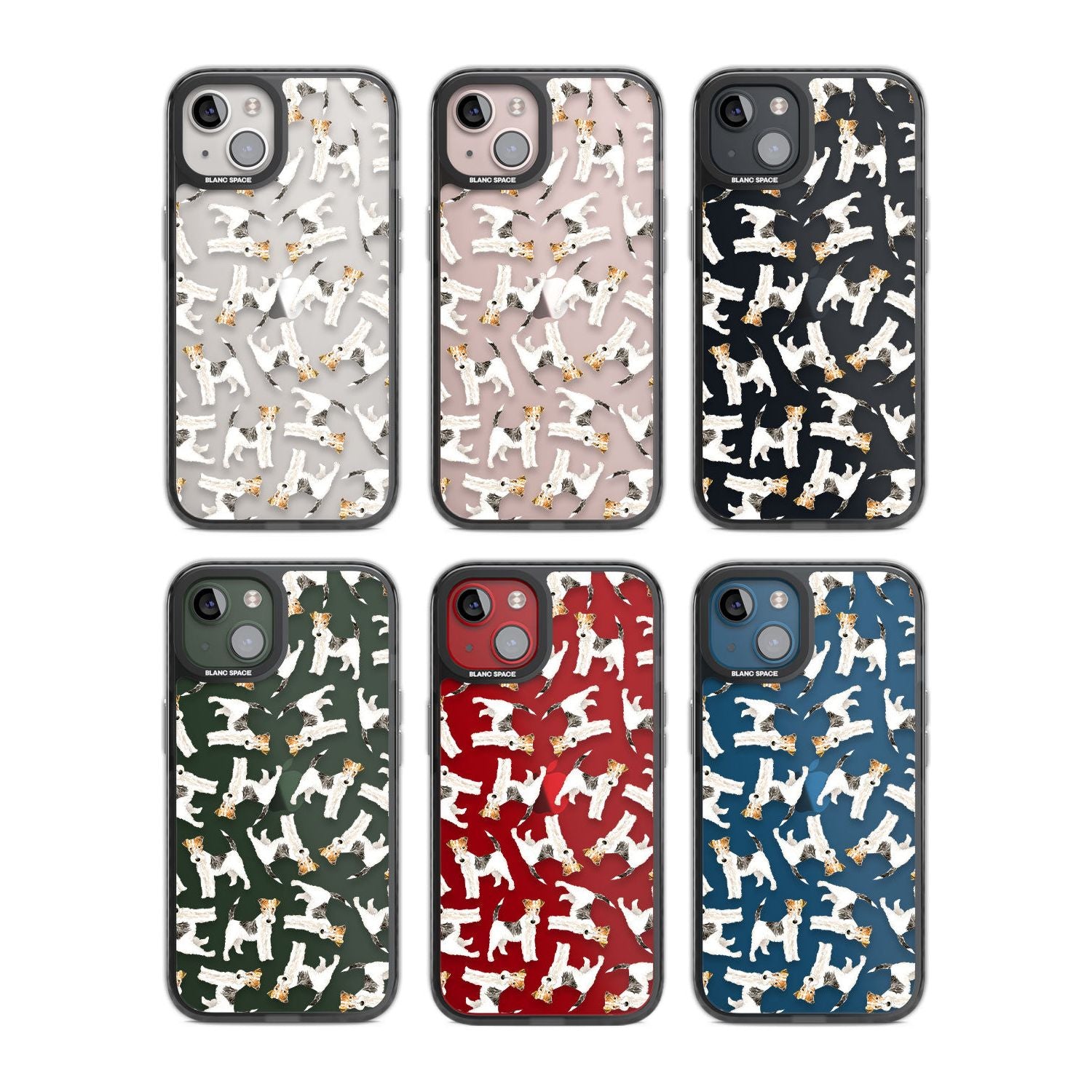 Wire Haired Fox Terrier Dog Pattern