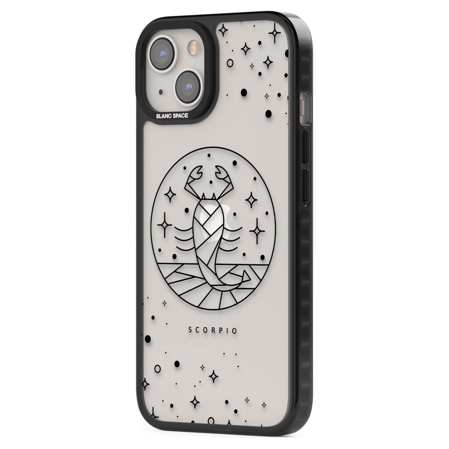 Scorpio Emblem Cosmic Design