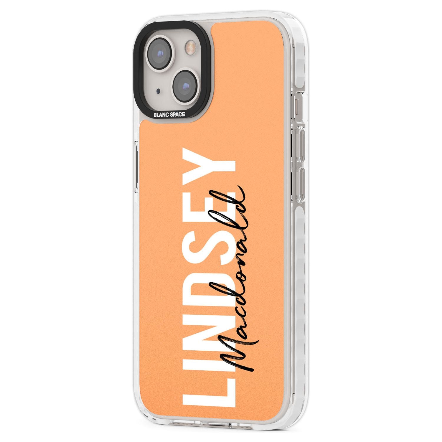 Personalised Bold Name: Peach Custom Phone Case iPhone 15 Pro Max / Black Impact Case,iPhone 15 Plus / Black Impact Case,iPhone 15 Pro / Black Impact Case,iPhone 15 / Black Impact Case,iPhone 15 Pro Max / Impact Case,iPhone 15 Plus / Impact Case,iPhone 15 Pro / Impact Case,iPhone 15 / Impact Case,iPhone 15 Pro Max / Magsafe Black Impact Case,iPhone 15 Plus / Magsafe Black Impact Case,iPhone 15 Pro / Magsafe Black Impact Case,iPhone 15 / Magsafe Black Impact Case,iPhone 14 Pro Max / Black Impact Case,iPhone