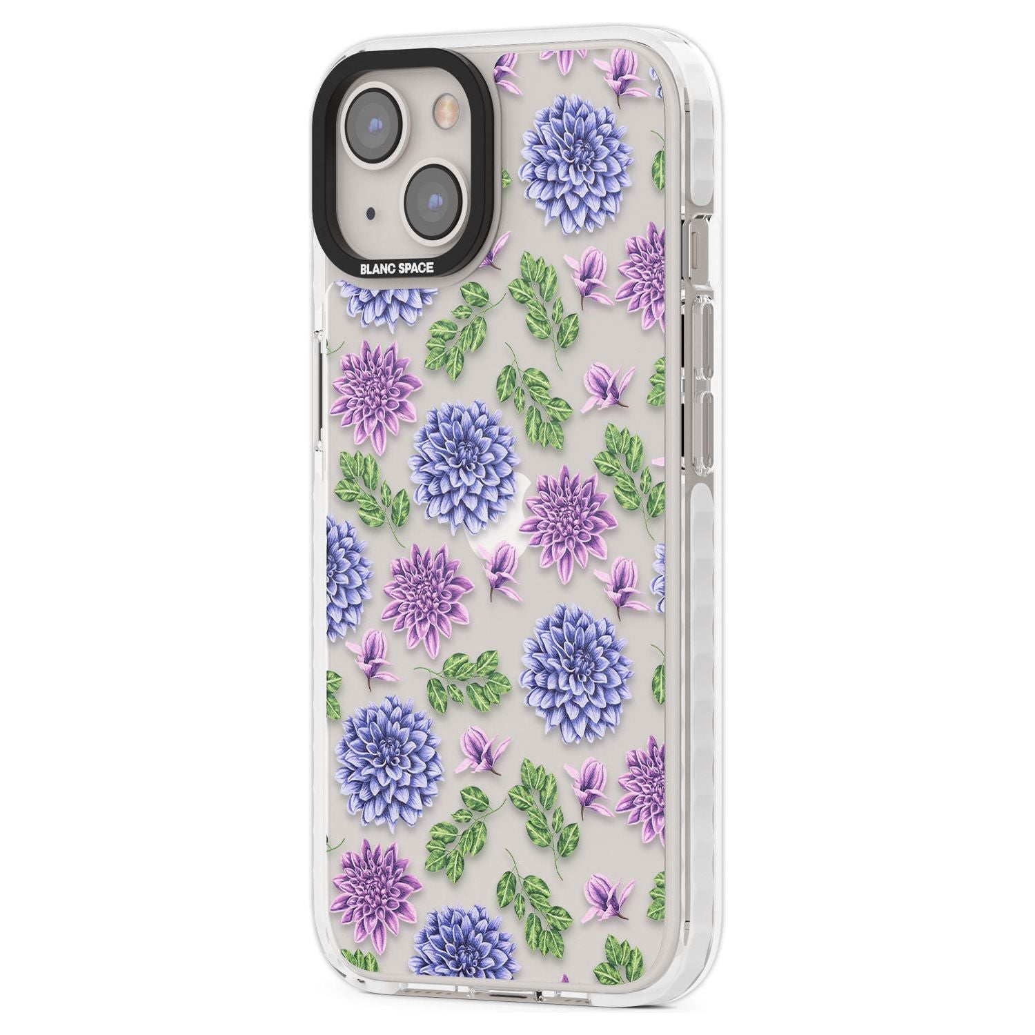 Purple Dahlias Floral