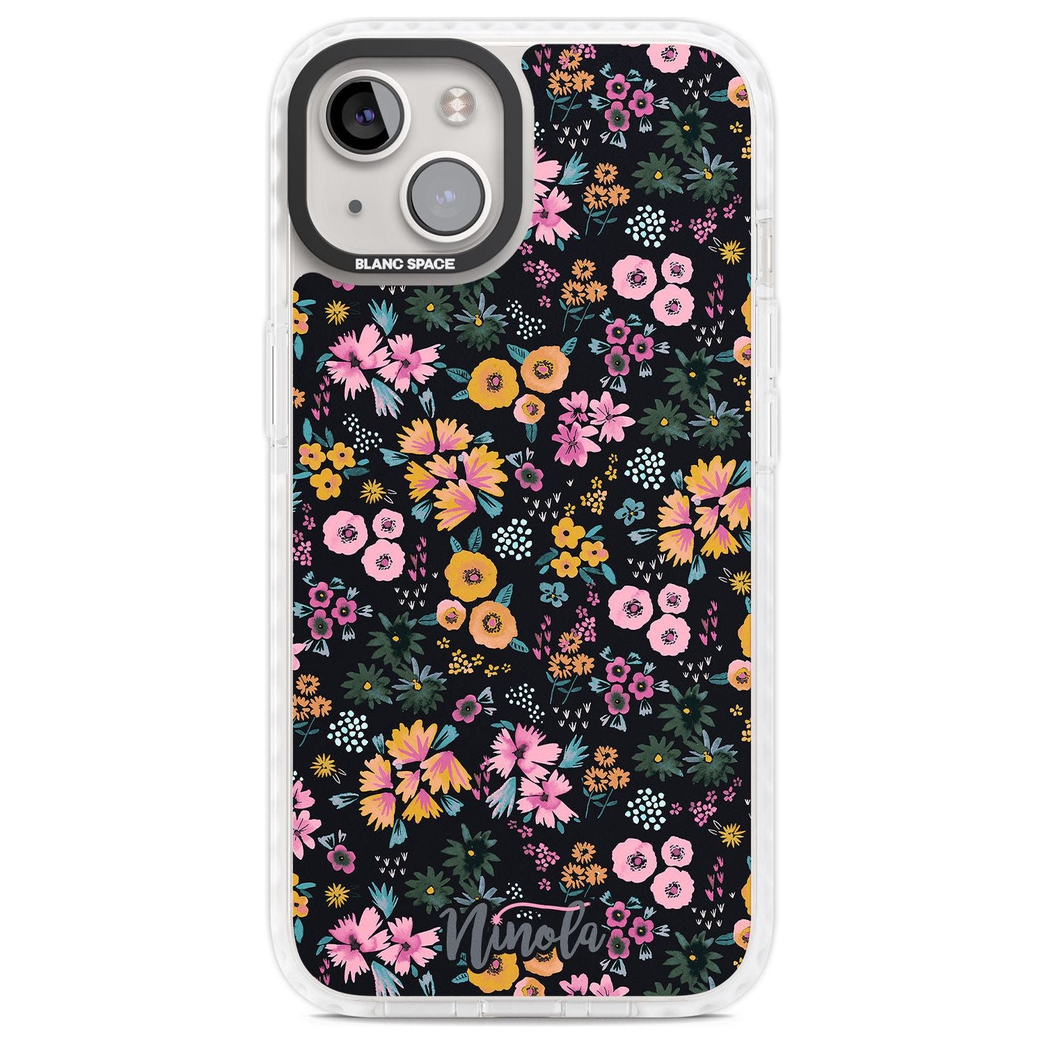 Little Flowers Phone Case iPhone 13 / Impact Case,iPhone 14 / Impact Case,iPhone 15 Plus / Impact Case,iPhone 15 / Impact Case Blanc Space