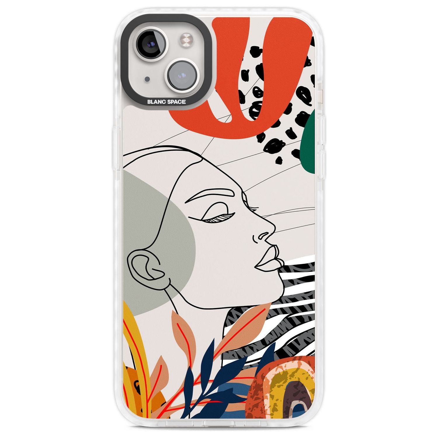 Girl Gone Wild Phone Case iPhone 14 Plus / Impact Case Blanc Space