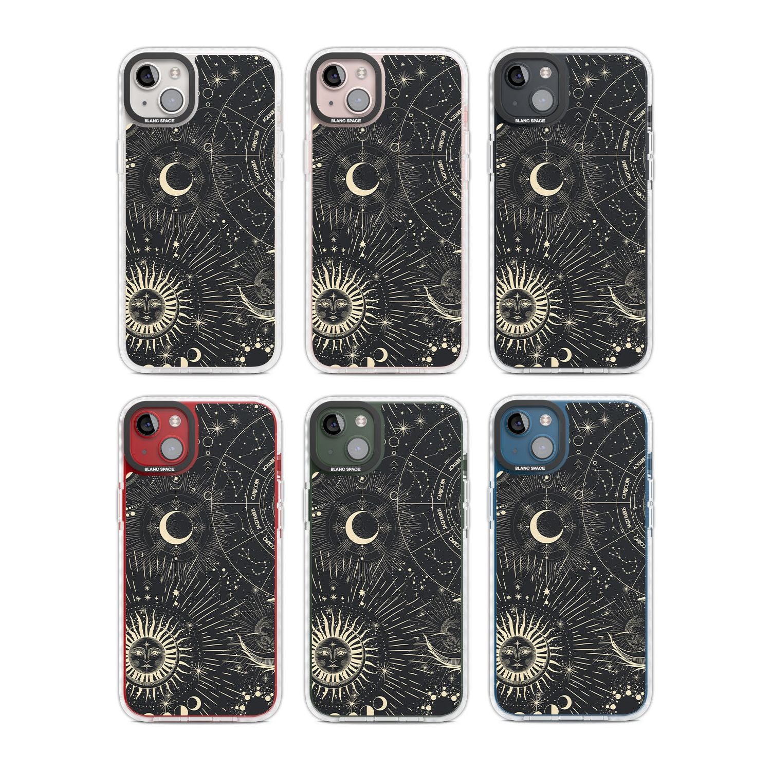 Cosmic Sun & Symbols Zodiac