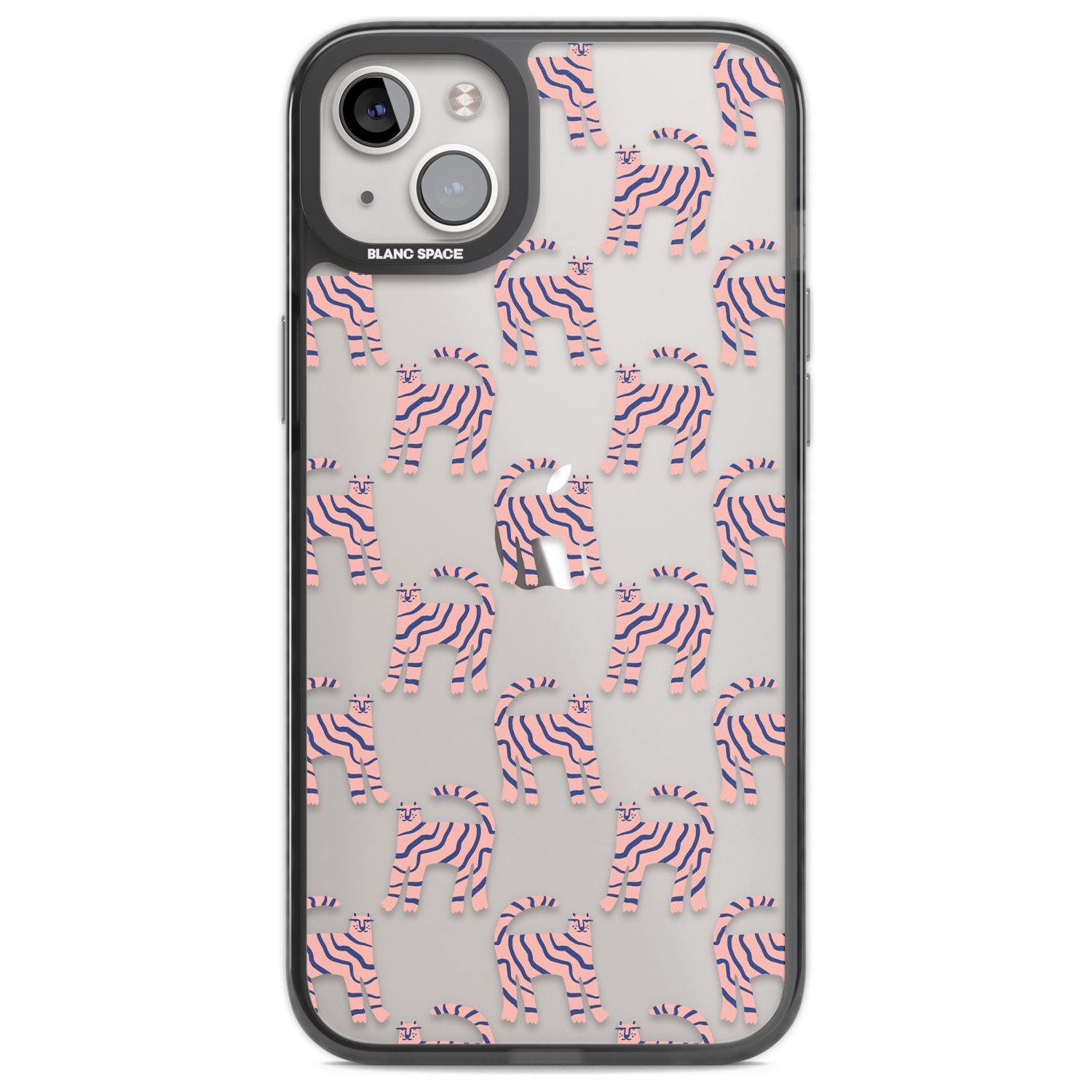 Pink And Blue Cat Pattern