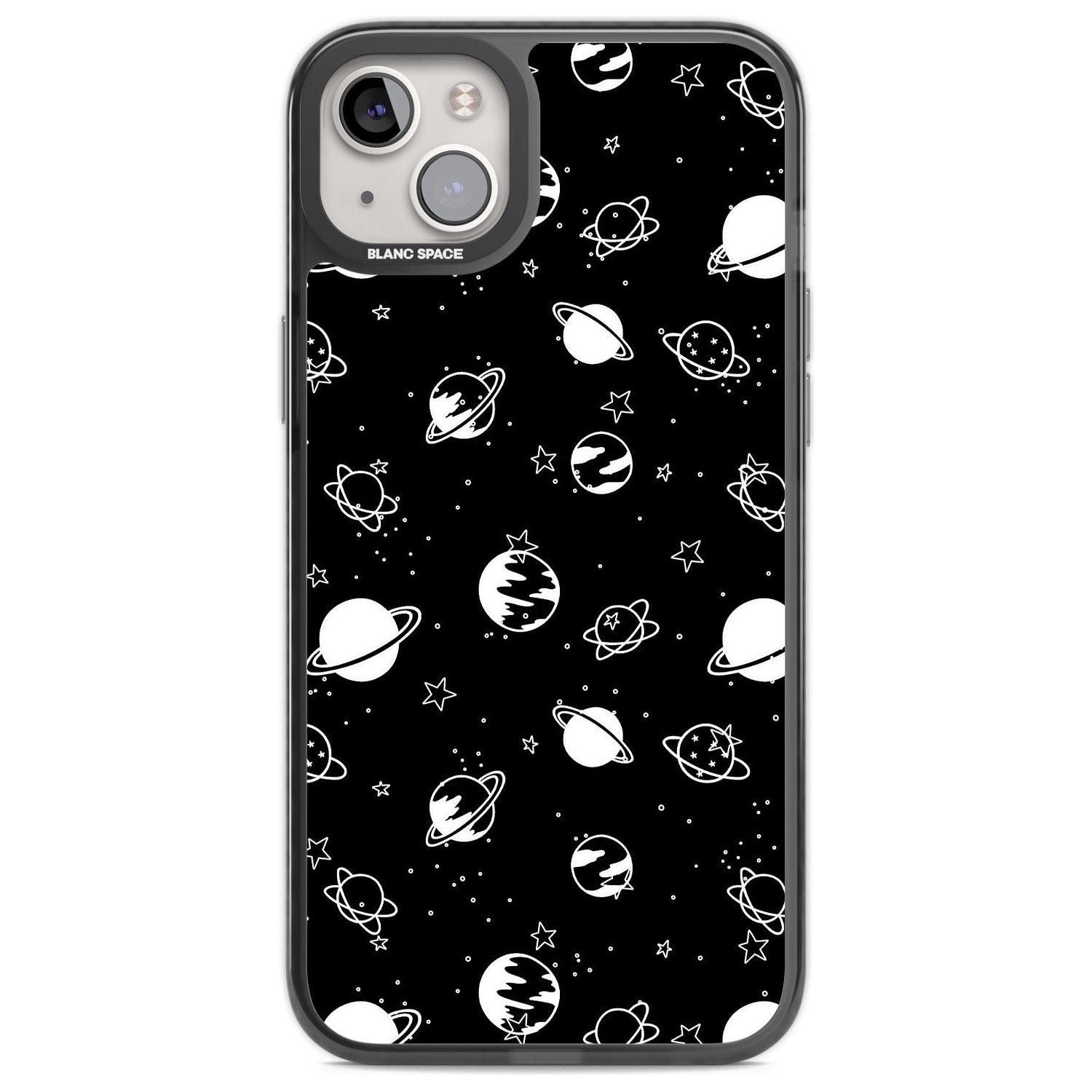 White Planets On Black